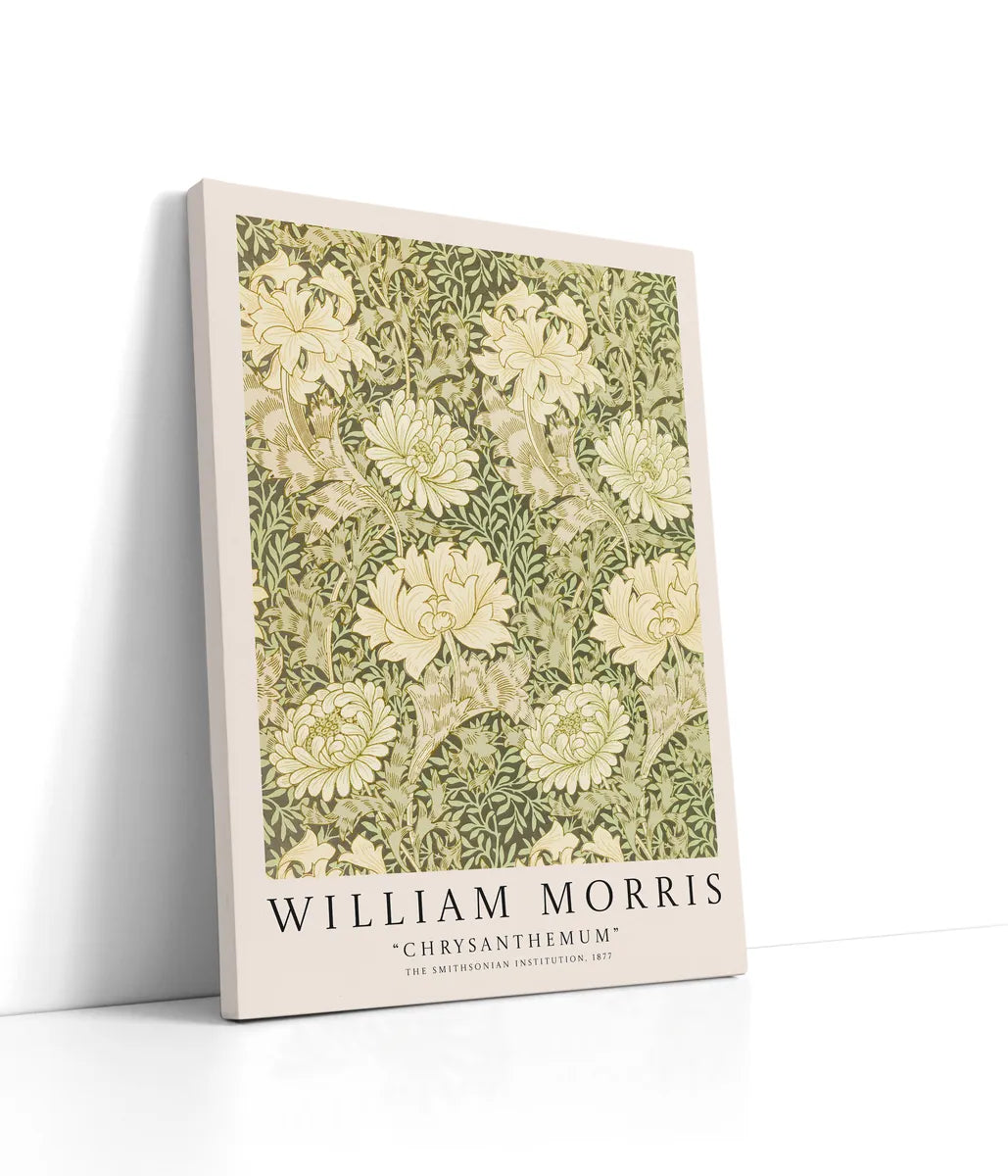 William Morris - Chrysanthemum Lærred