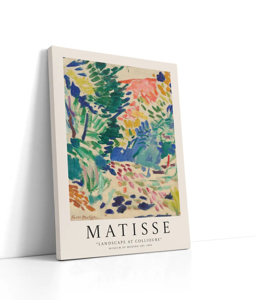 Henri Matisse - Landscape At Collioure Lærred
