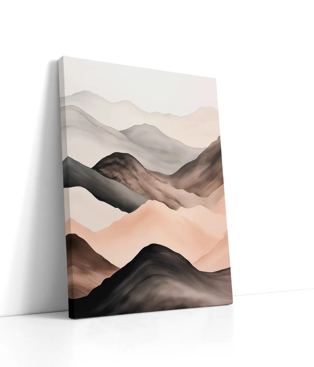 Wawy Mountains Lærred