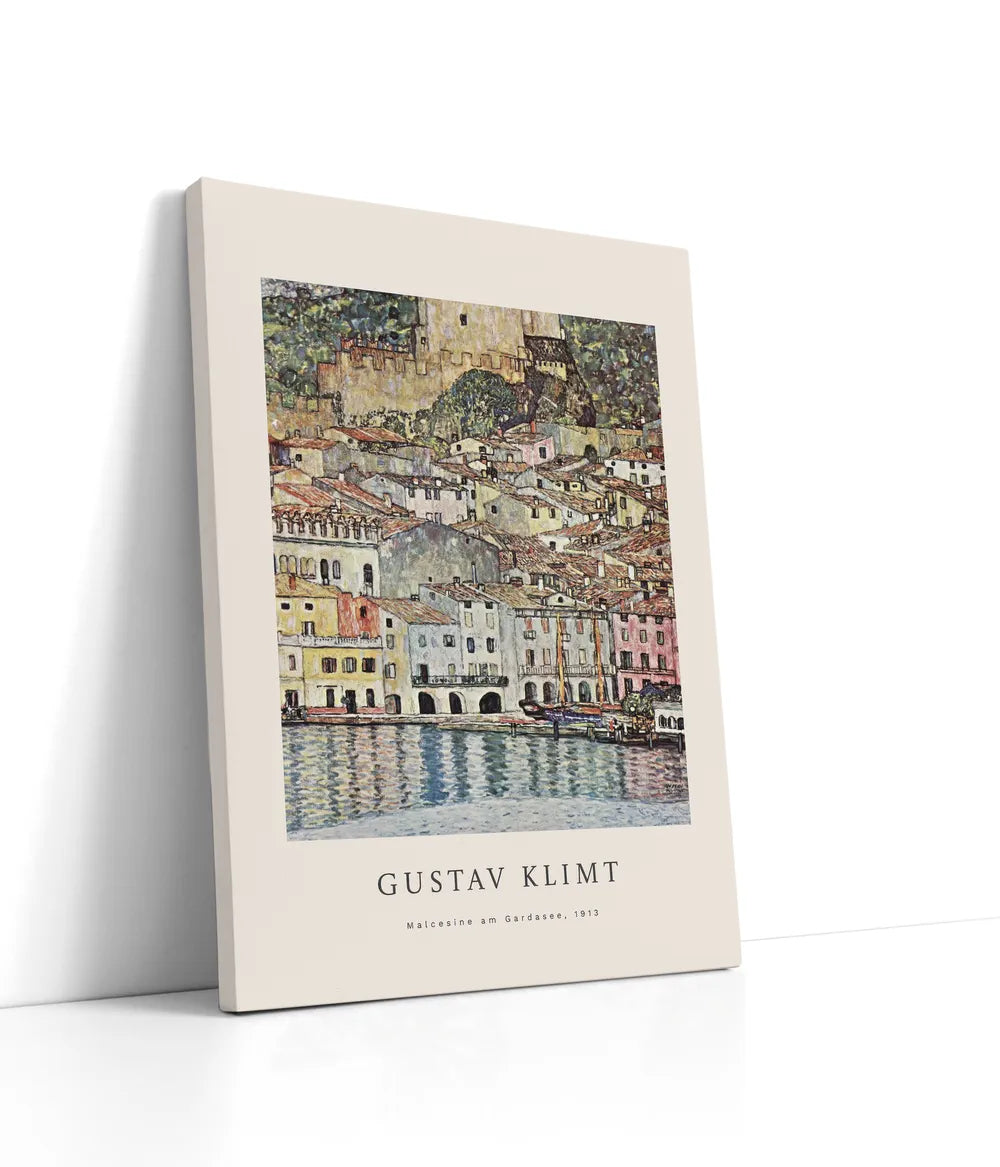 Gustav Klimt - Malcesine Am Gardasee Lærred