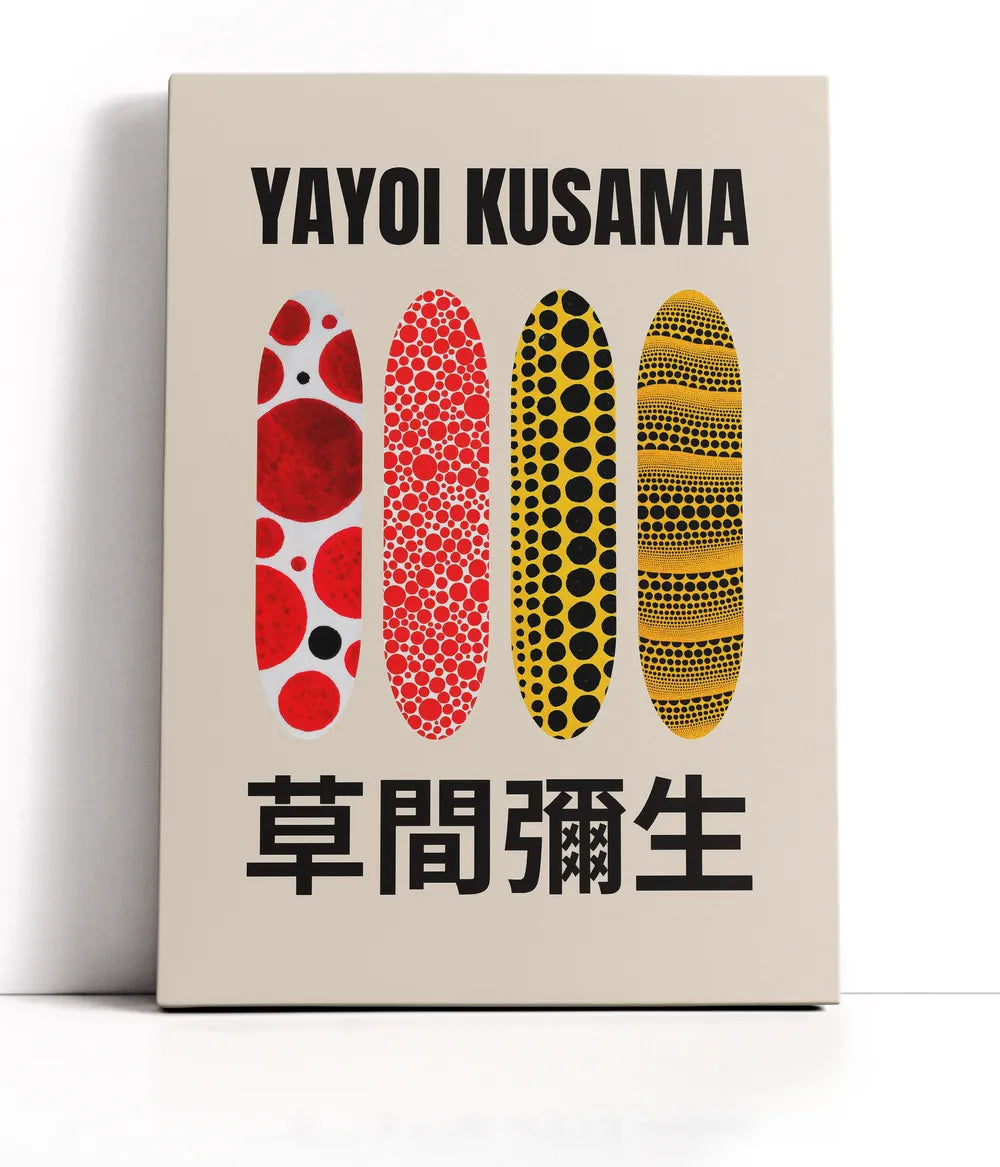 Yayoi Kusama - Infinity Dots Lærred