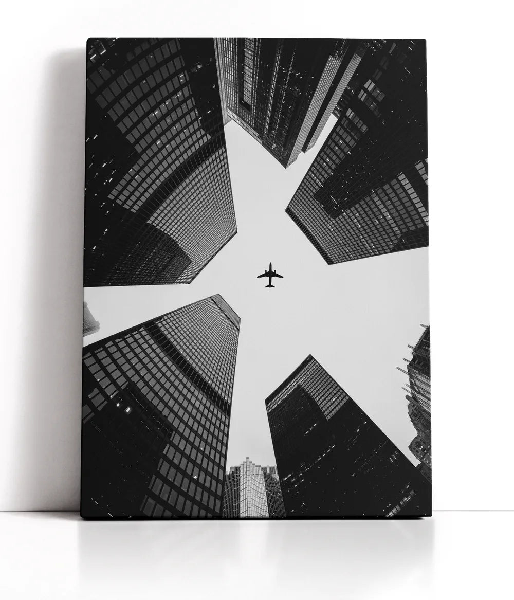 Plane In The Skies Lærred