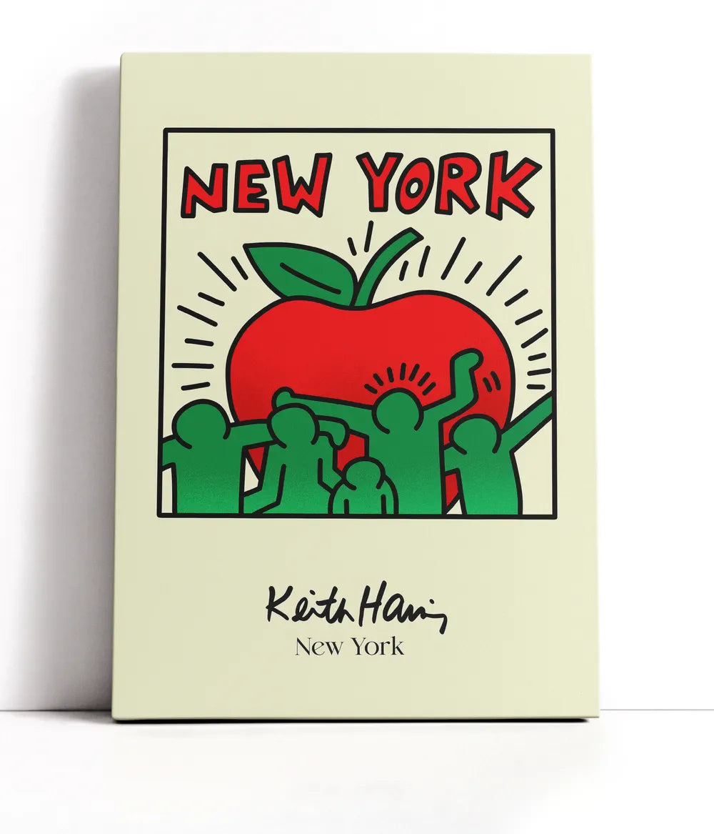 Keith Haring New York Lærred