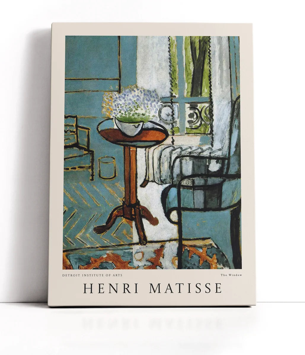 Henri Matisse - The Window Lærred