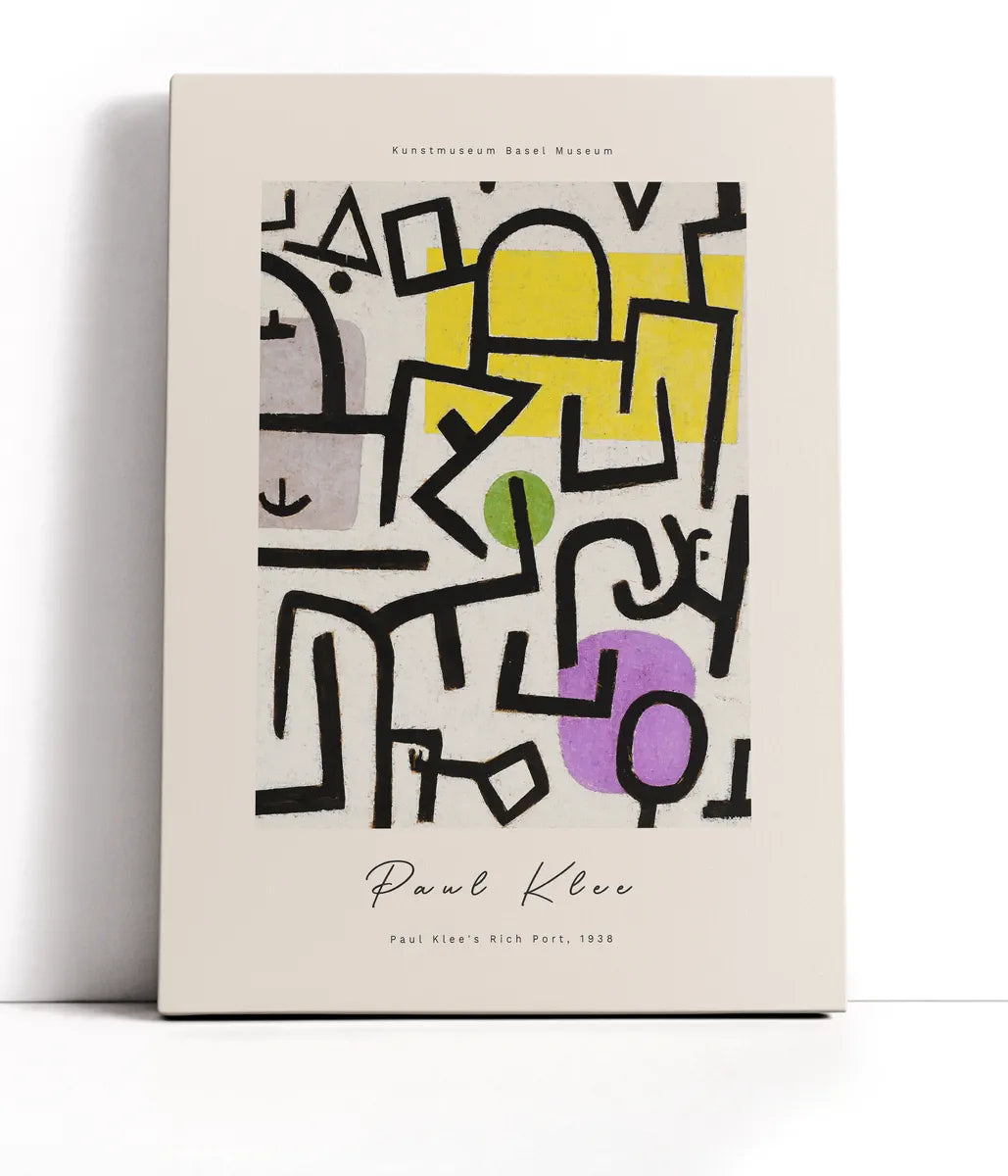 Paul Klee - Rich Port Lærred