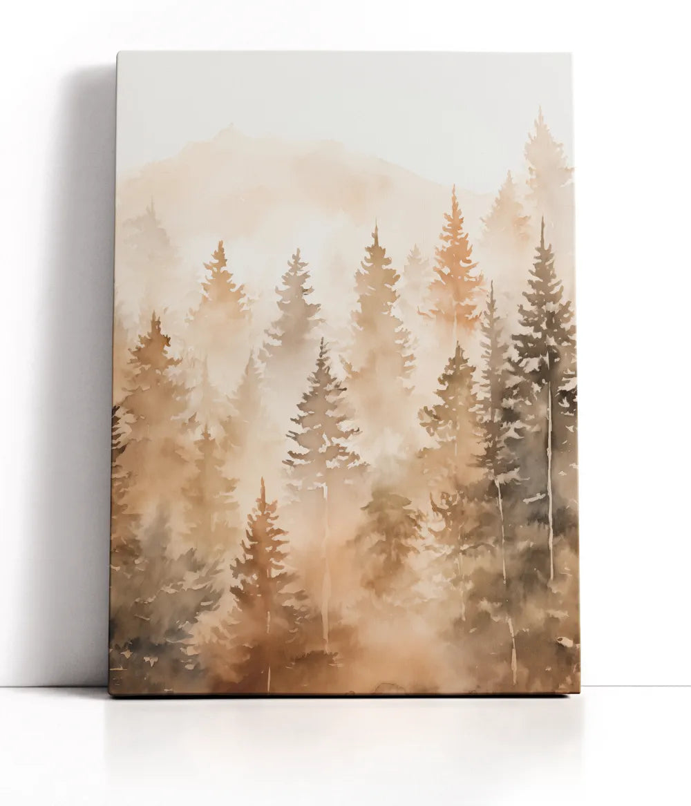 Shiny Forest Lærred