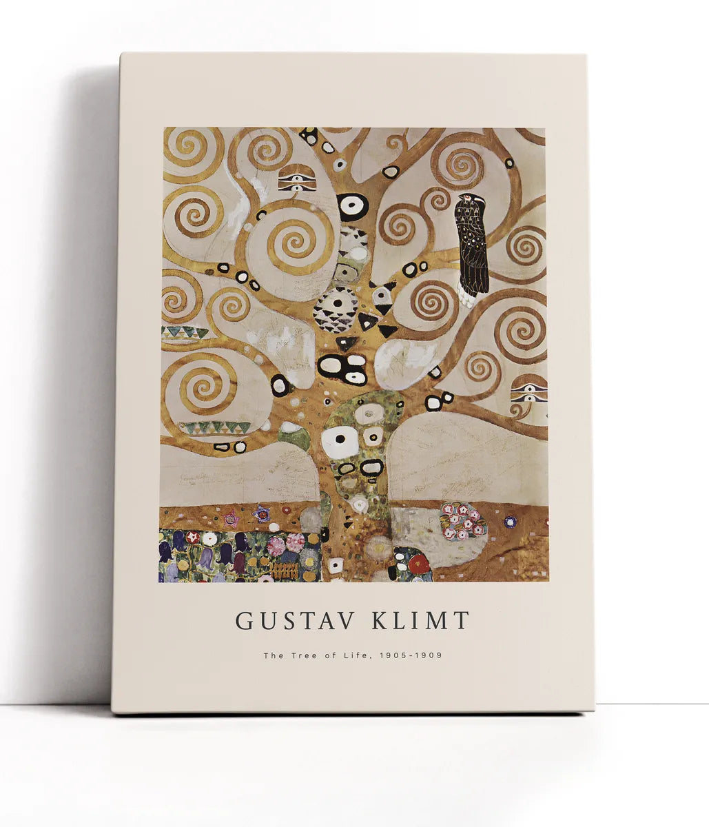 Gustav Klimt - The Tree Of Life Lærred