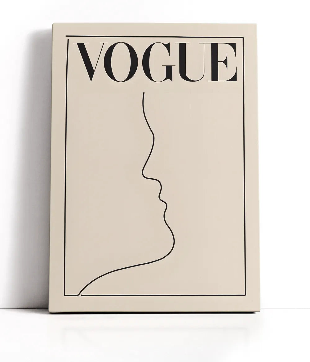 VOGUE Lærred