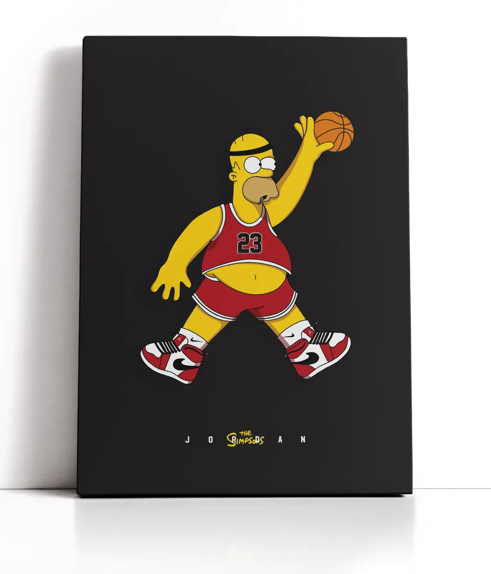 Simpsons x Jordan Lærred