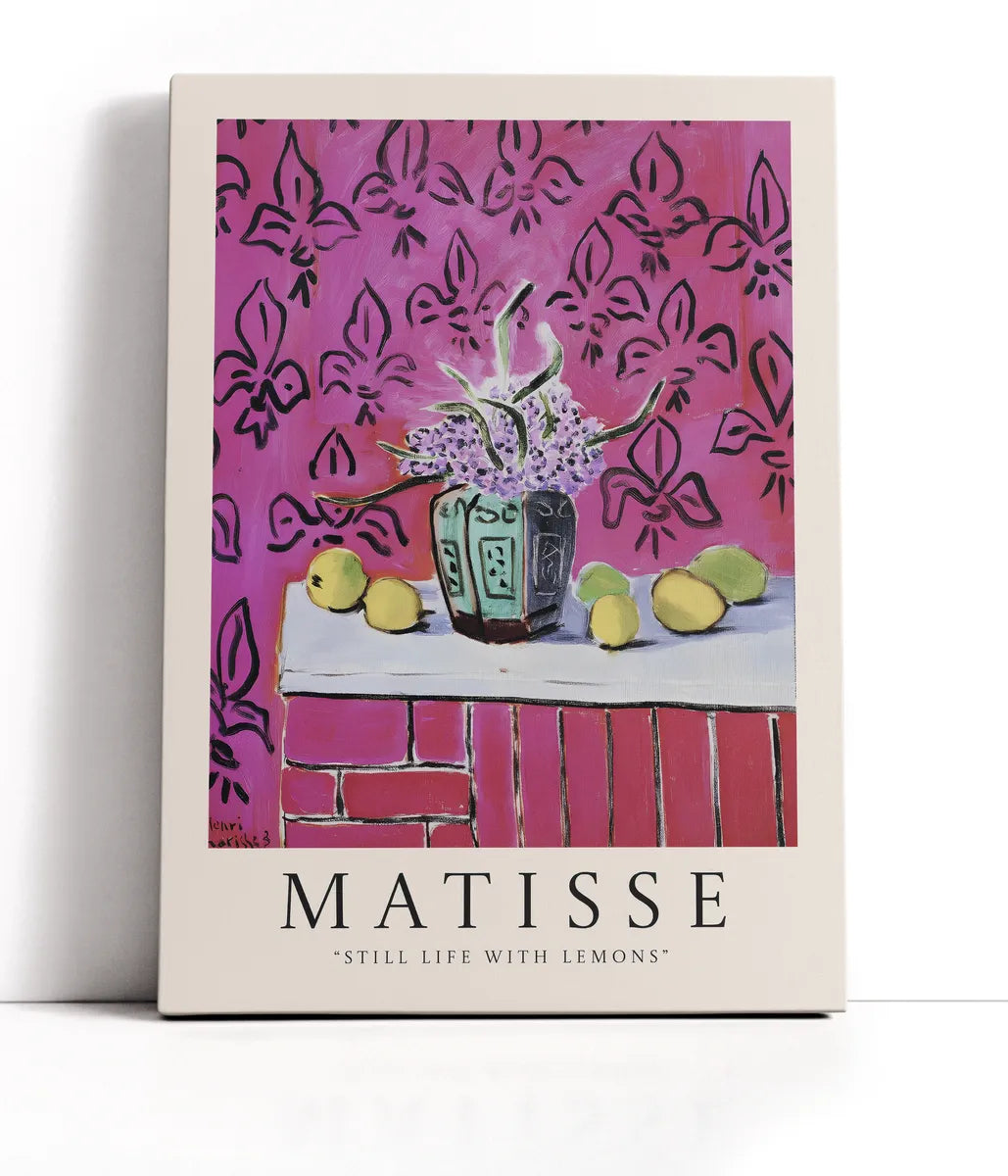 Henri Matisse - Still Life With Lemons Lærred