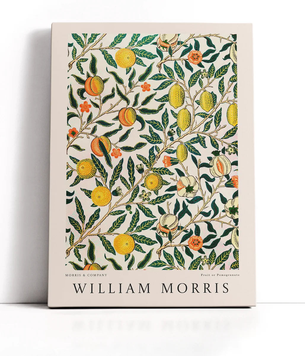 William Morris - Fruit Or Pomegranate Lærred