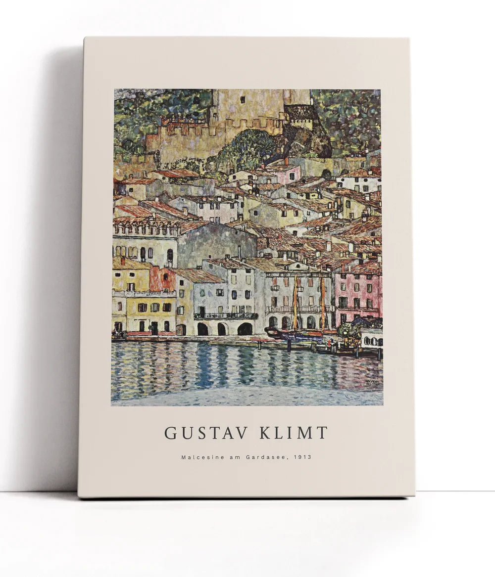 Gustav Klimt - Malcesine Am Gardasee Lærred