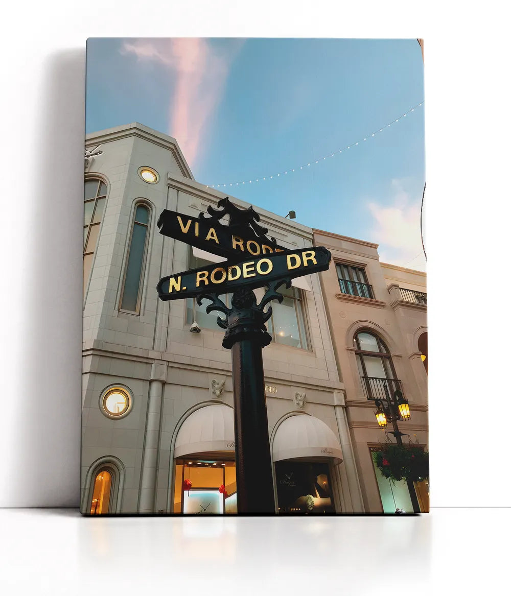Rodeo Drive Lærred