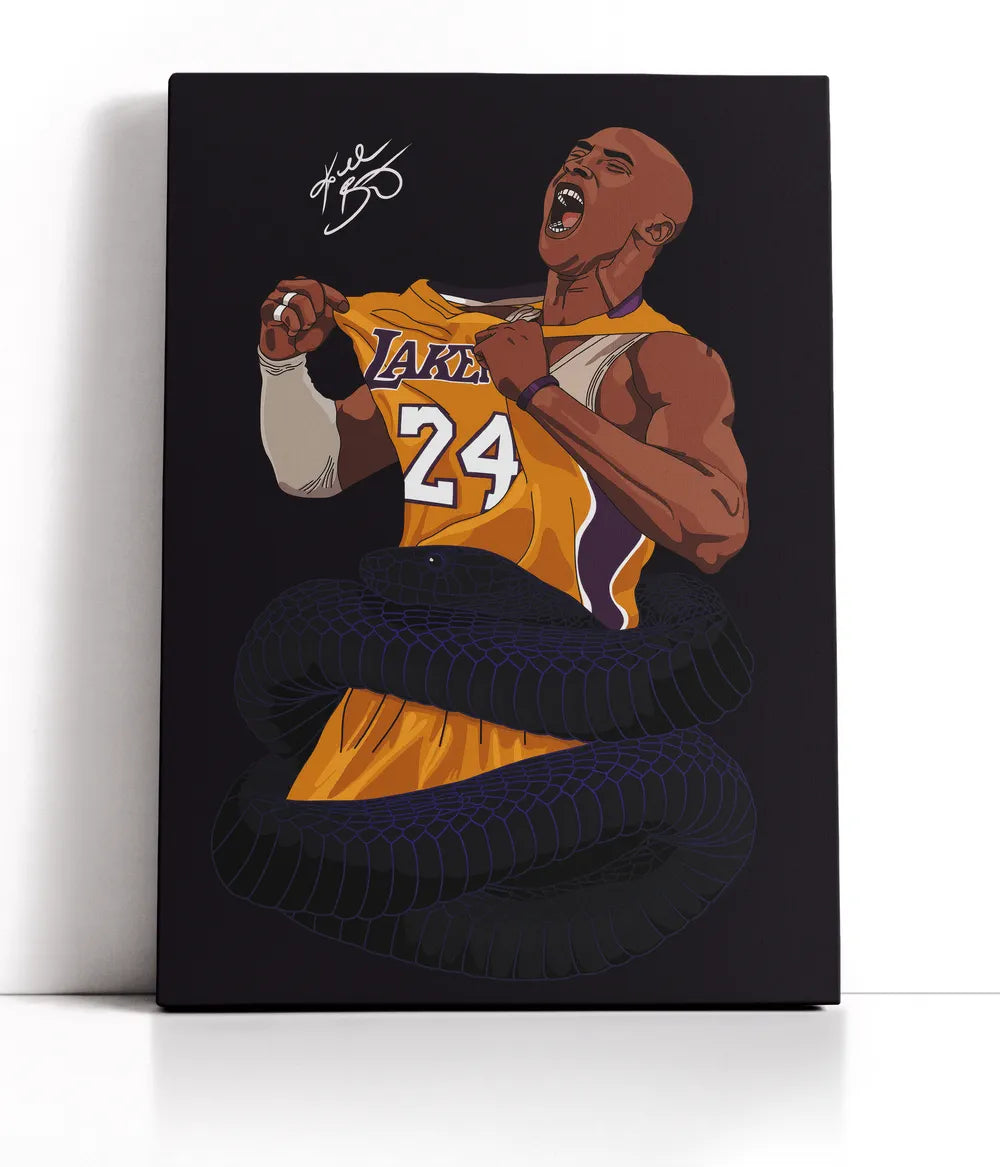 Kobe x Mamba Mentality Lærred