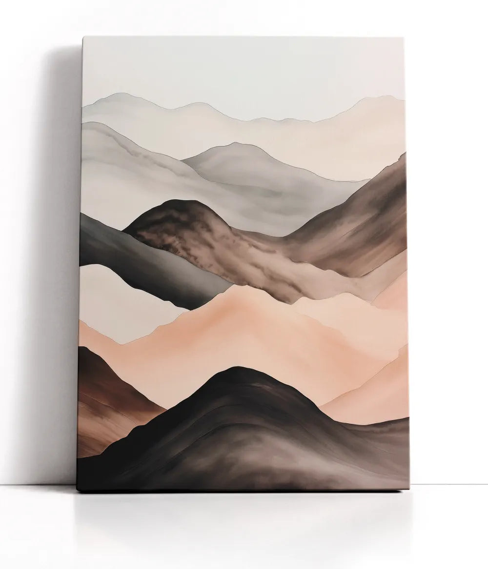 Wawy Mountains Lærred