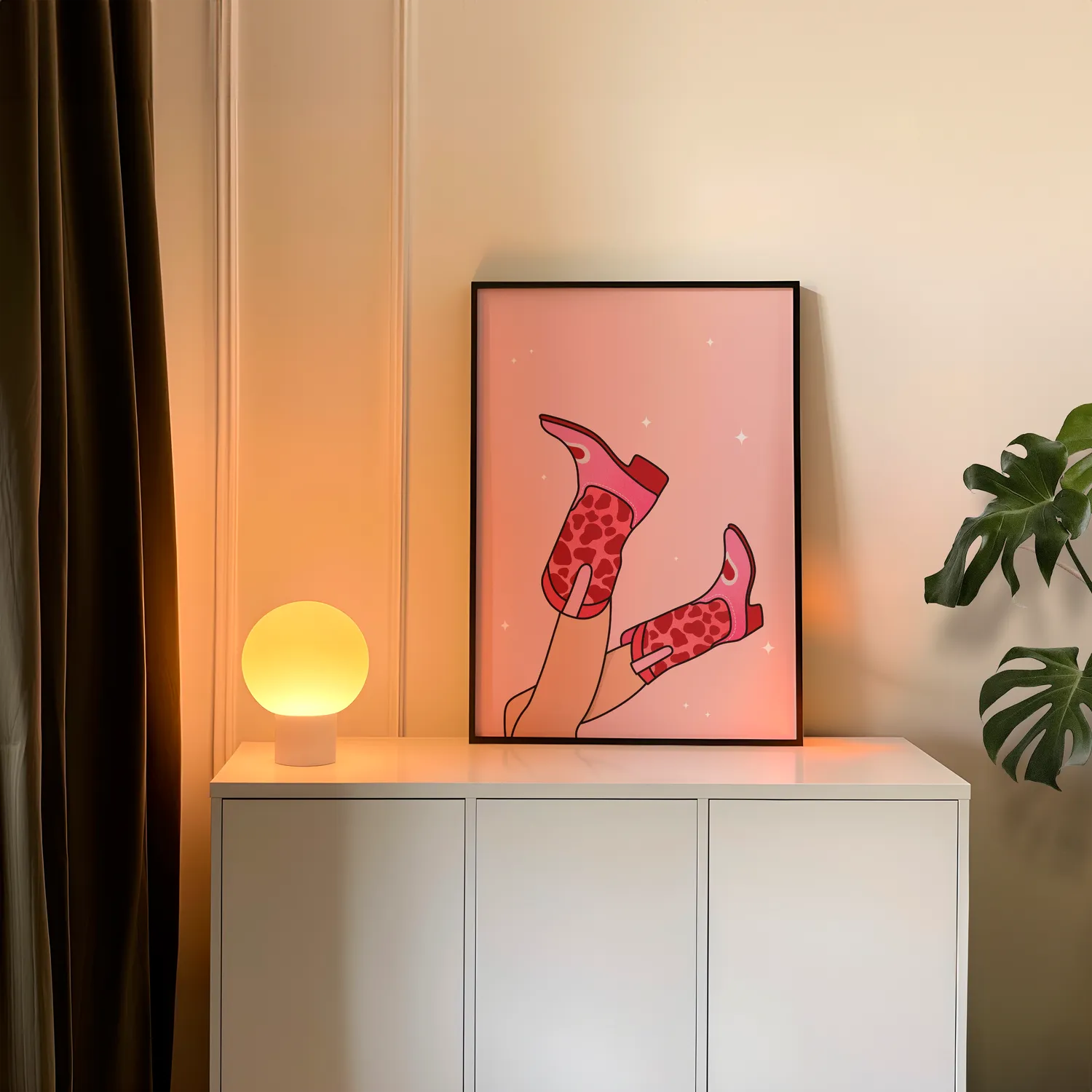 Pink Boots Plakat
