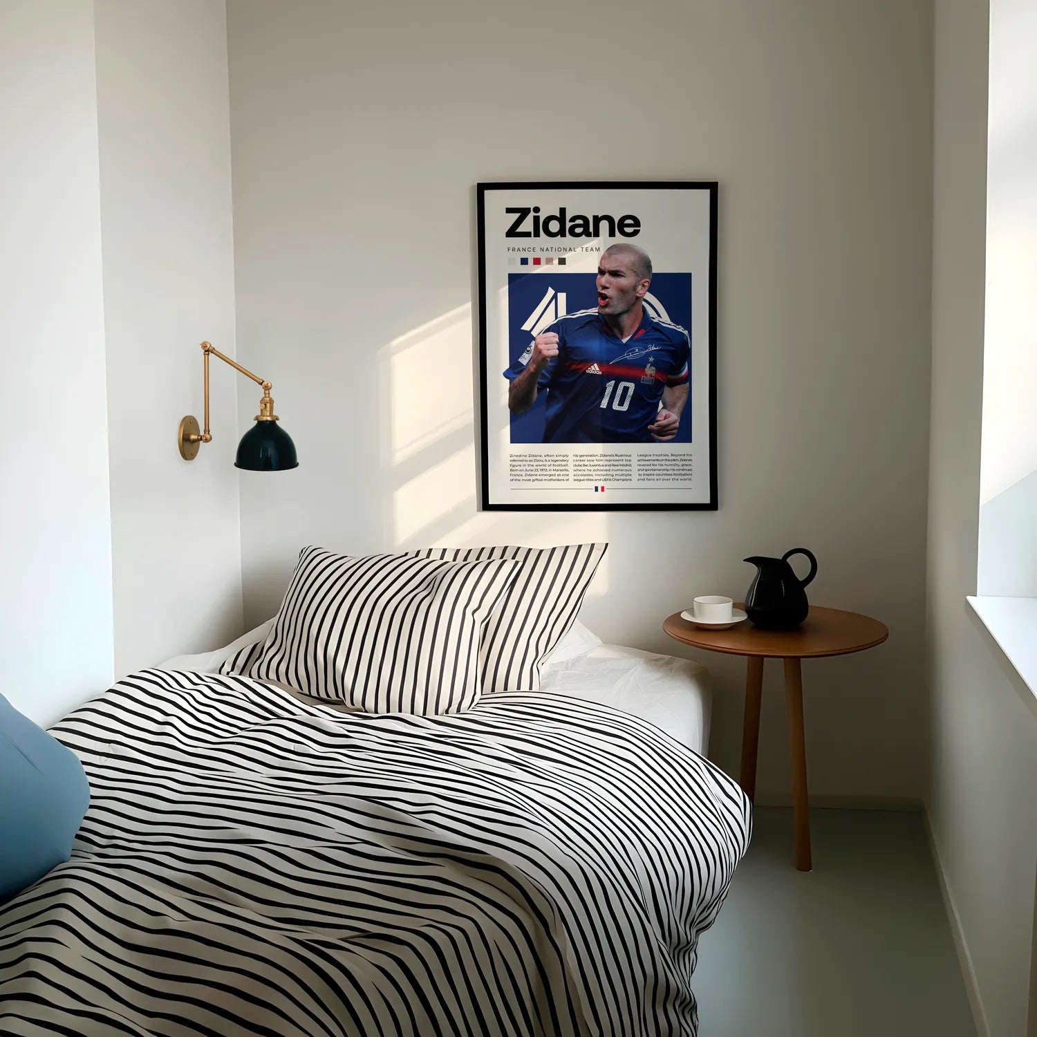 Zinedine Zidane No. 2 Plakat