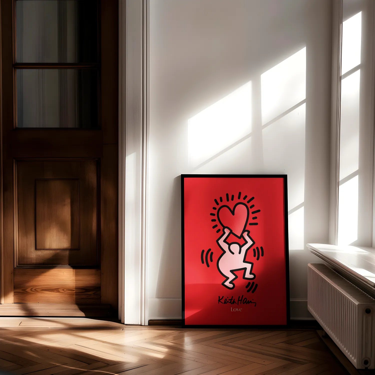Keith Haring - Love 2 Plakat