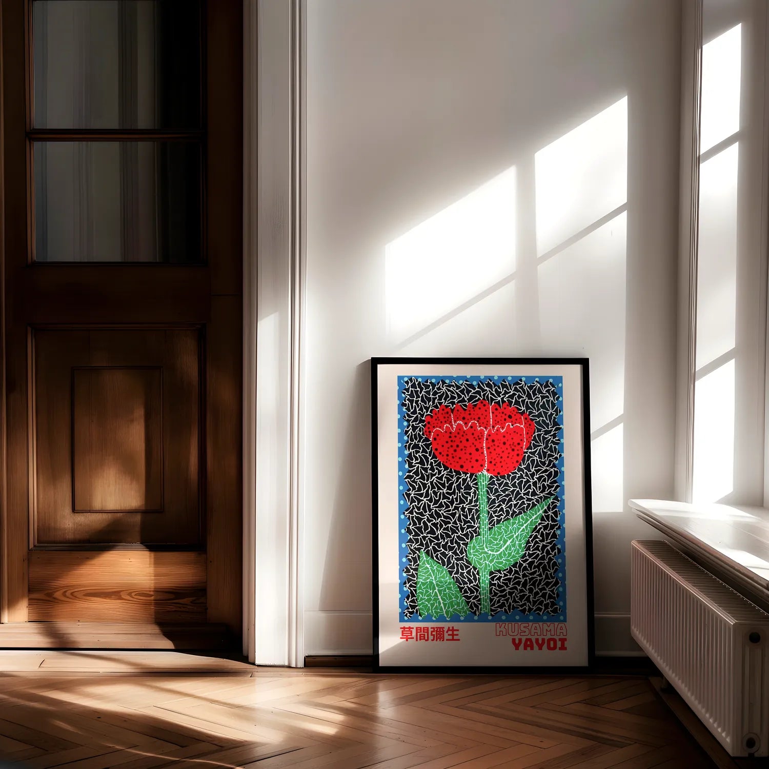 Yayoi Kusama - Rote Tulpe Poster