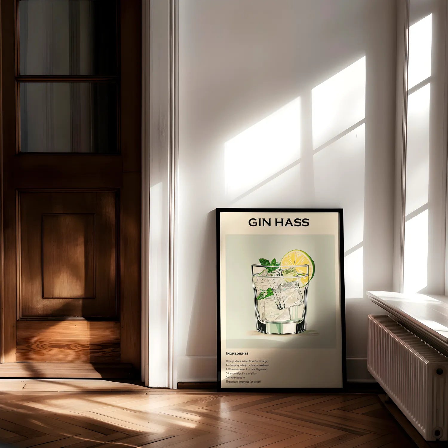 Gin Hass Plakat
