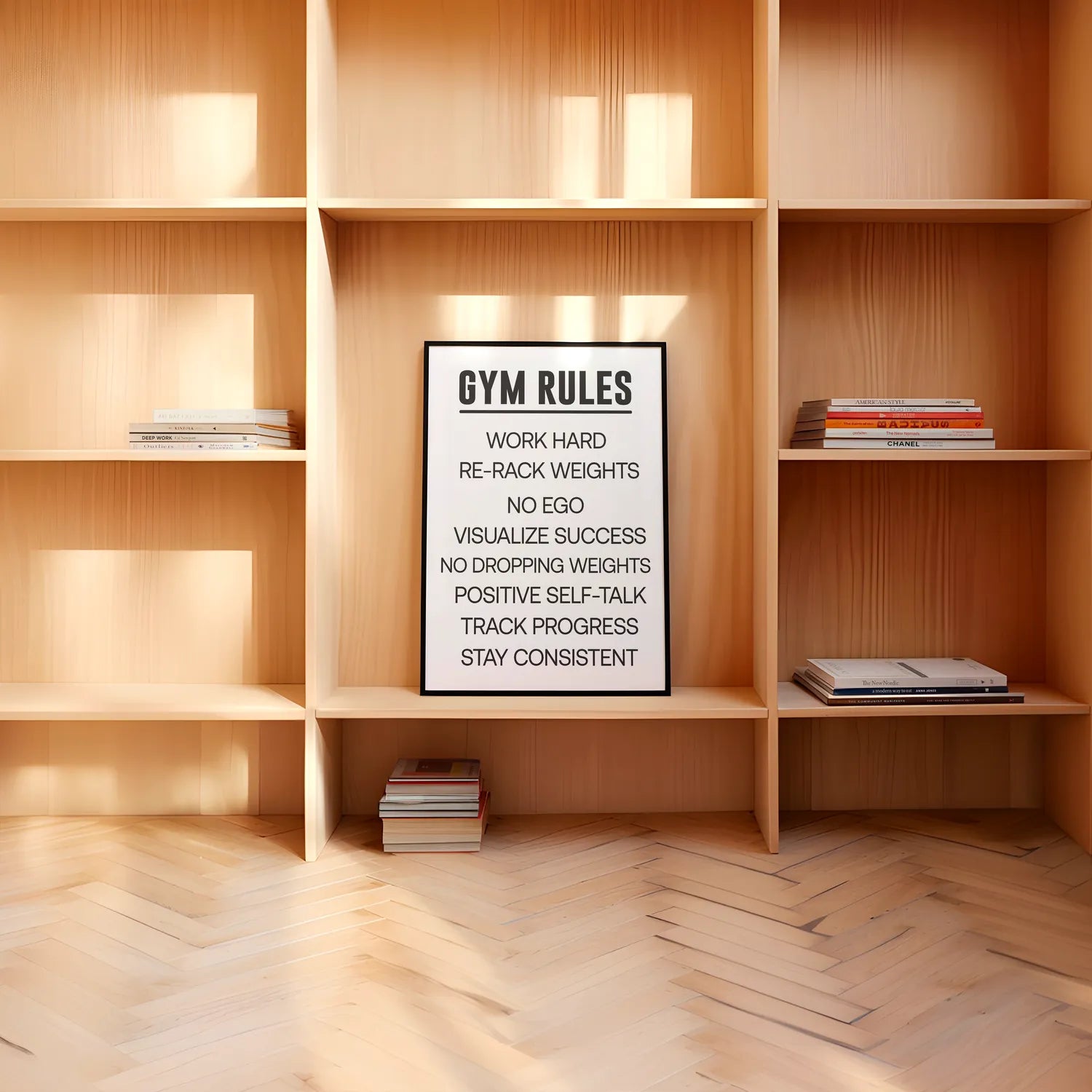 Gym Rules Plakat