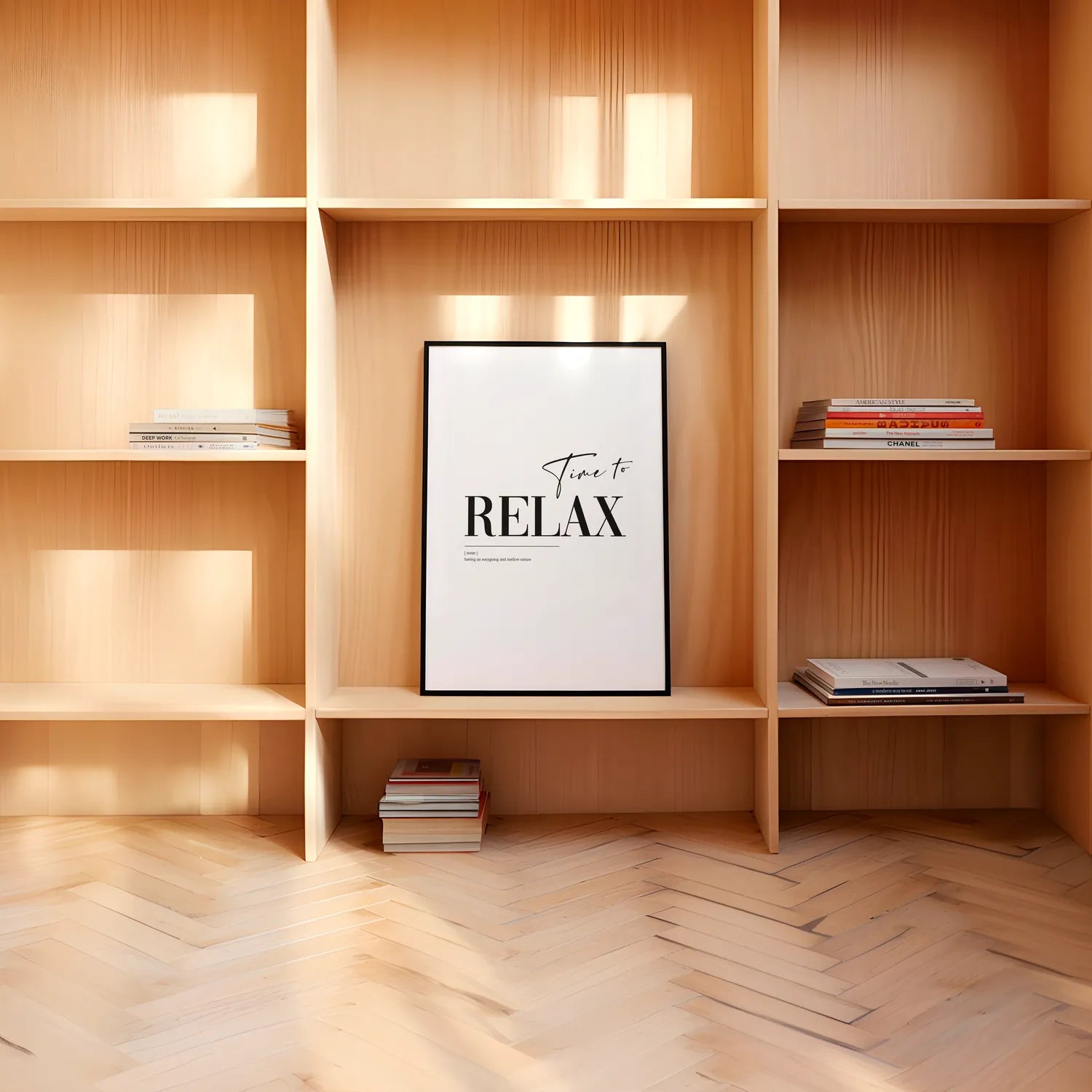Time to relax Plakat