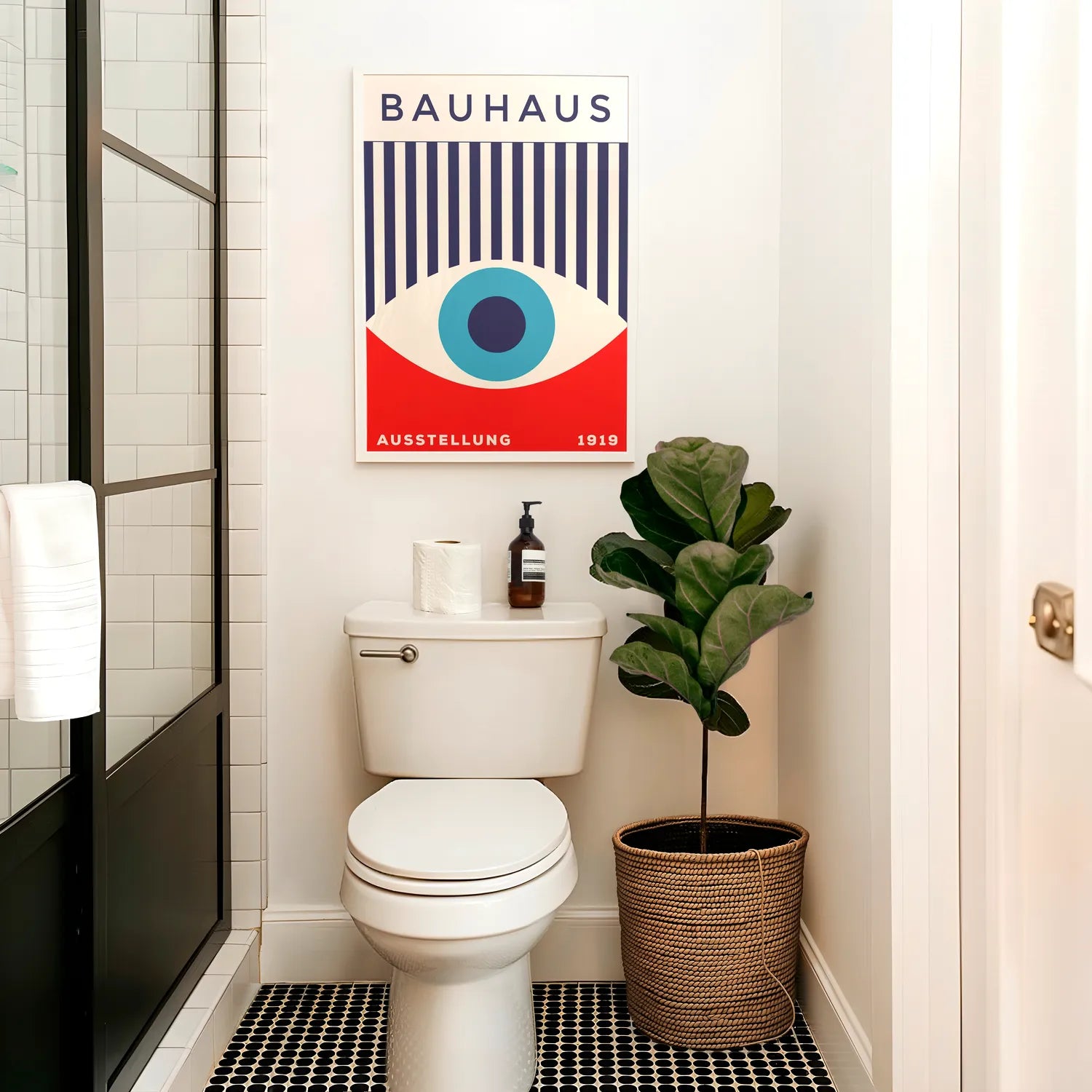 Bauhaus Eye Plakat