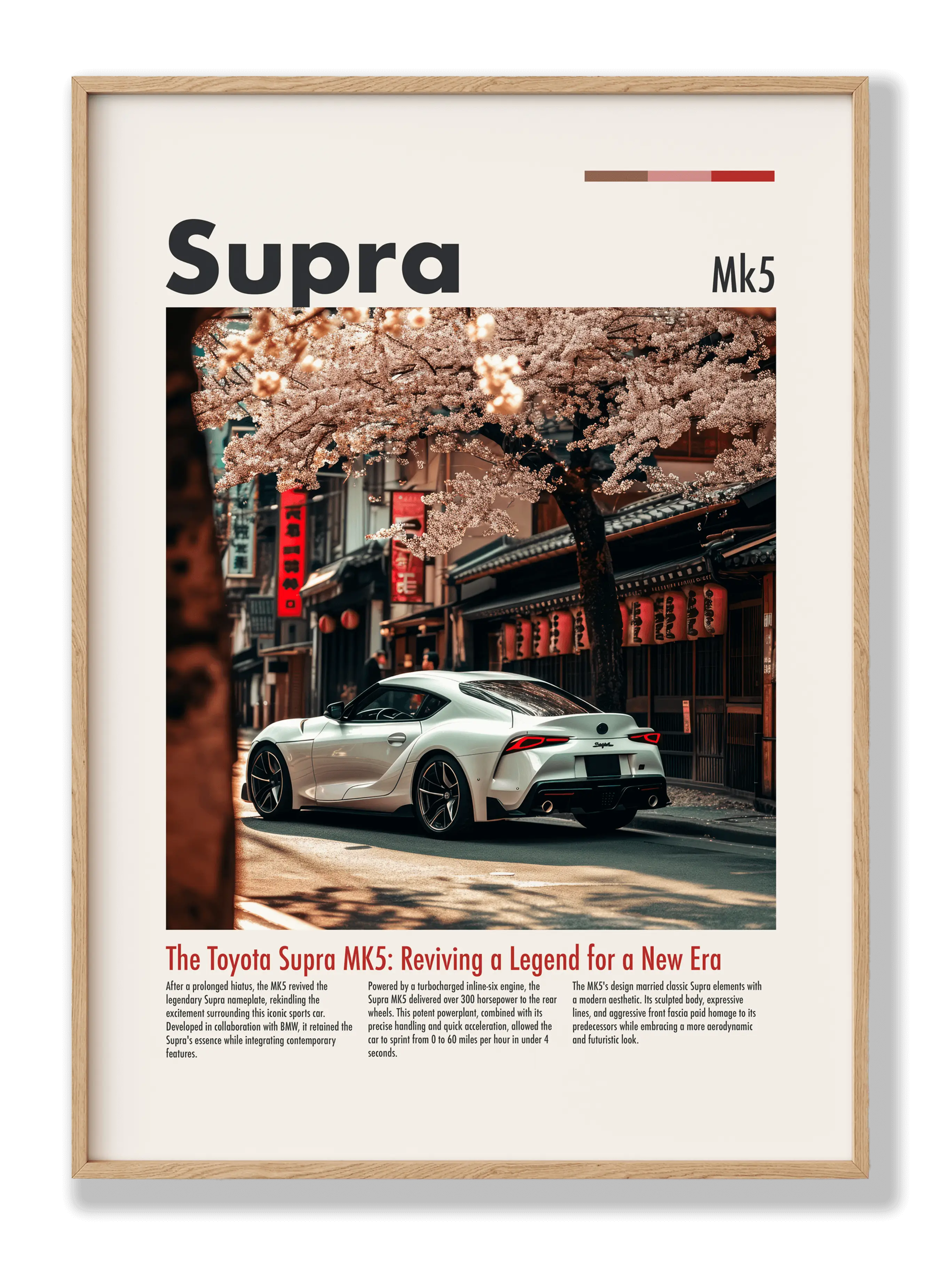 Supra MK5 Poster