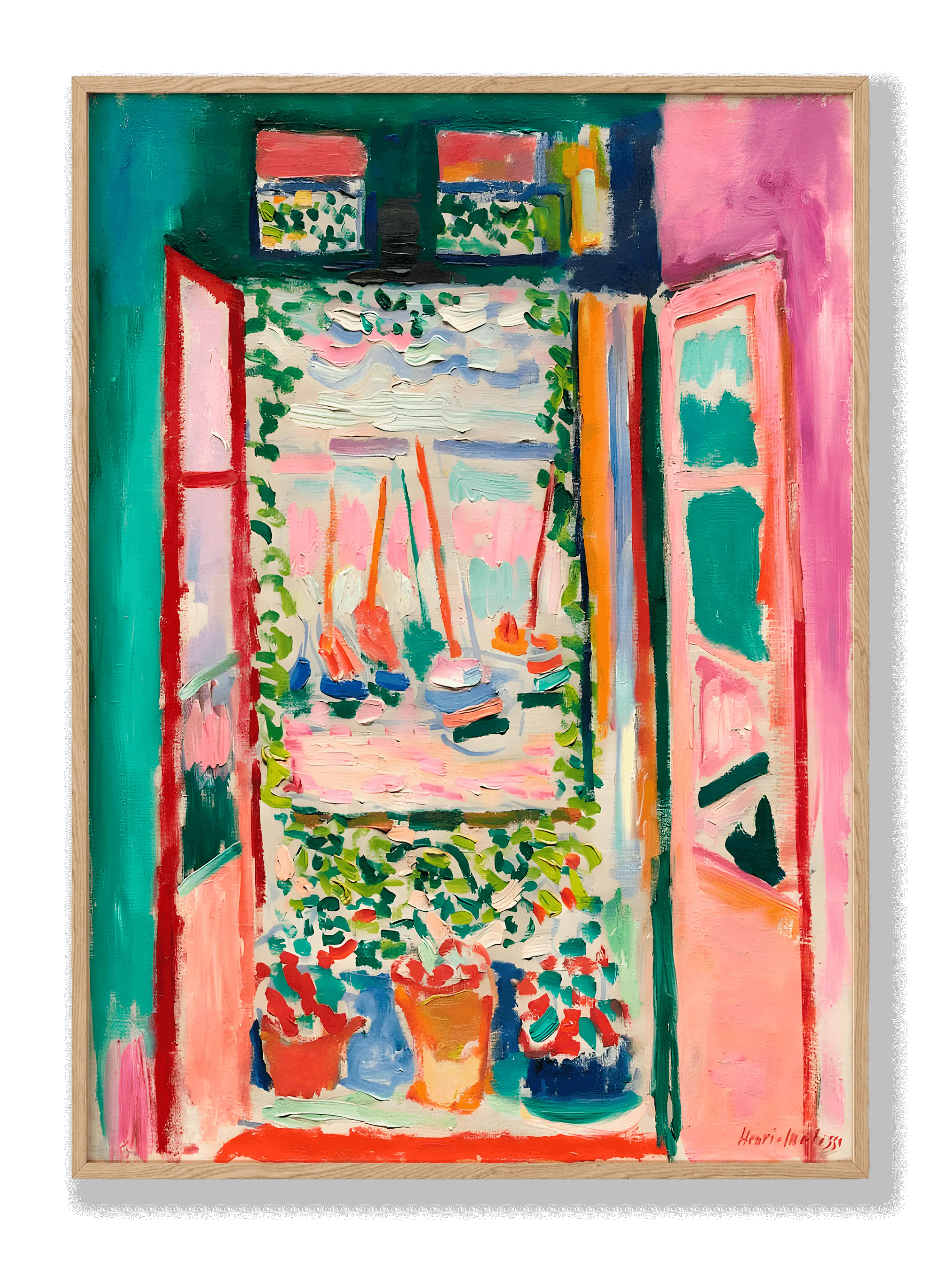 Henri Matisse - Open Window - 1905 Poster