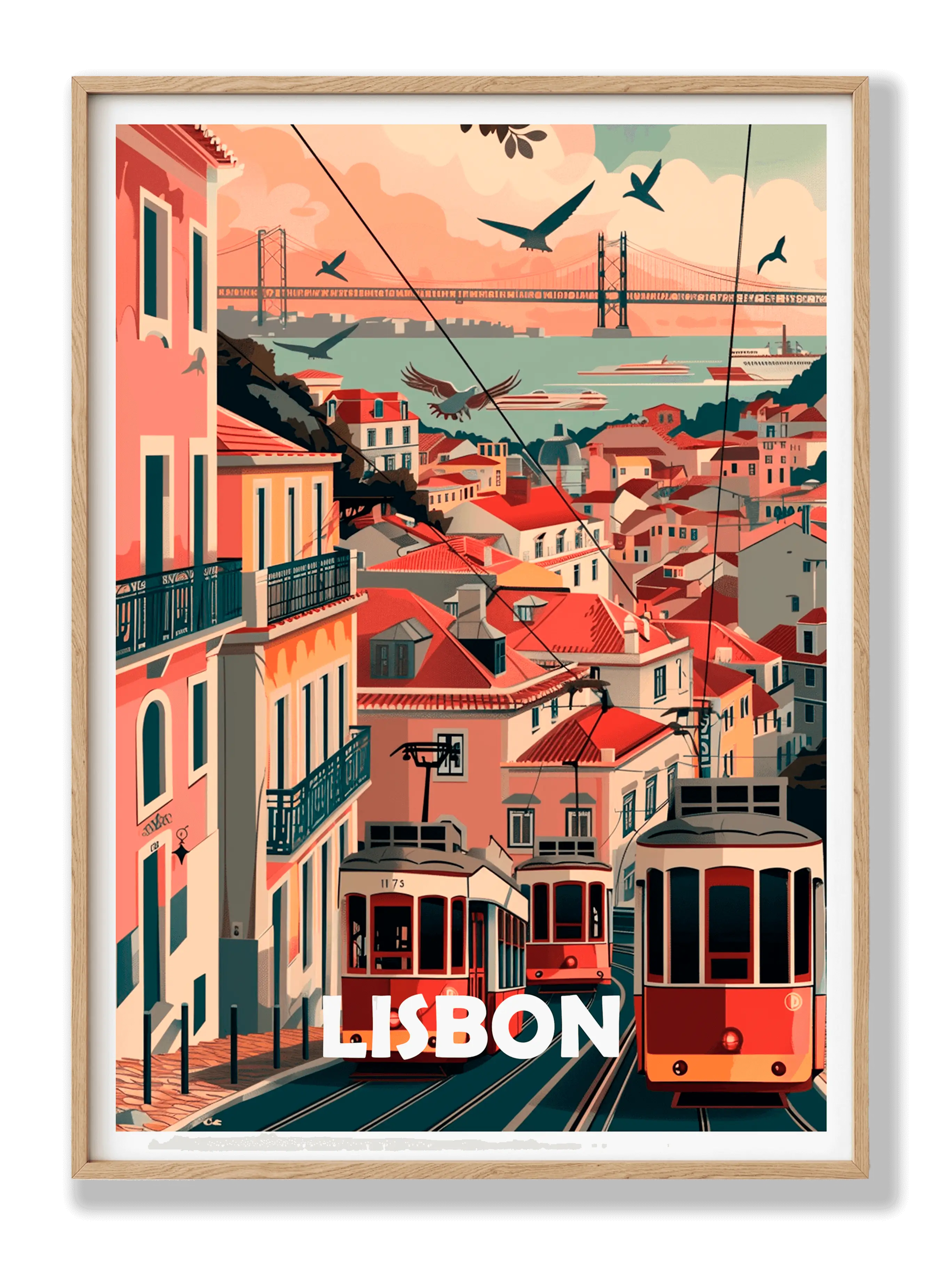 Lisbon Plakat