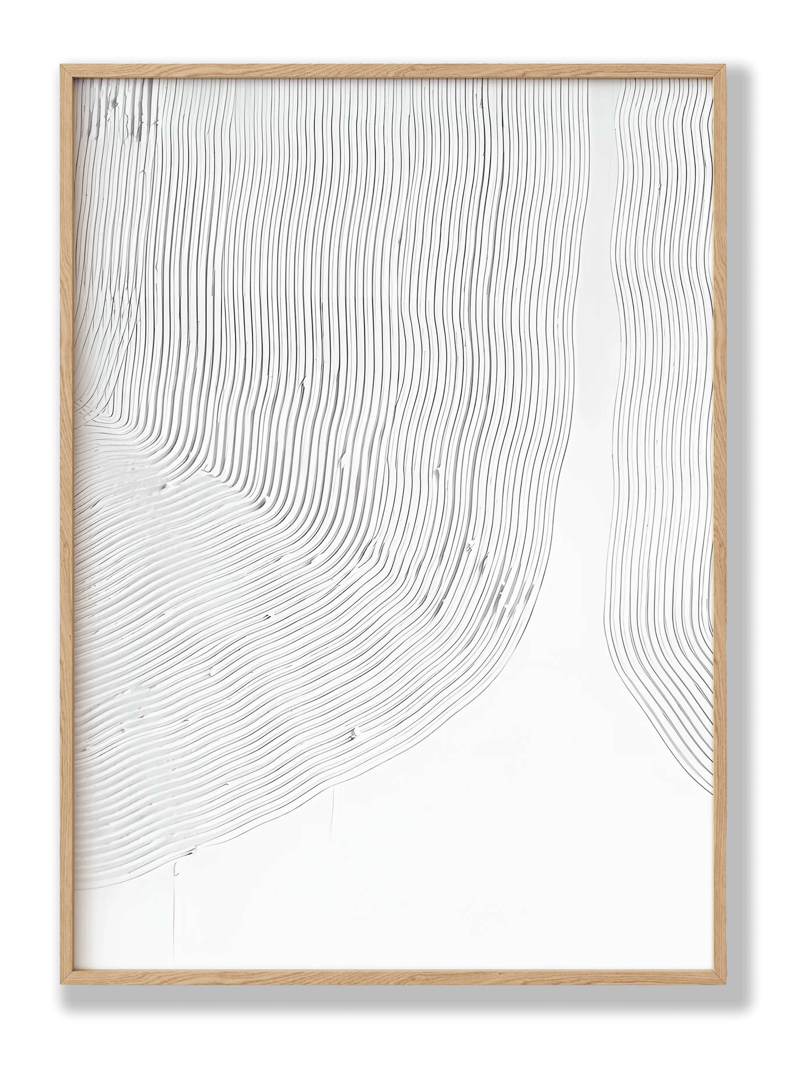 WEICHE LINIEN-TEXTUR 3 Poster