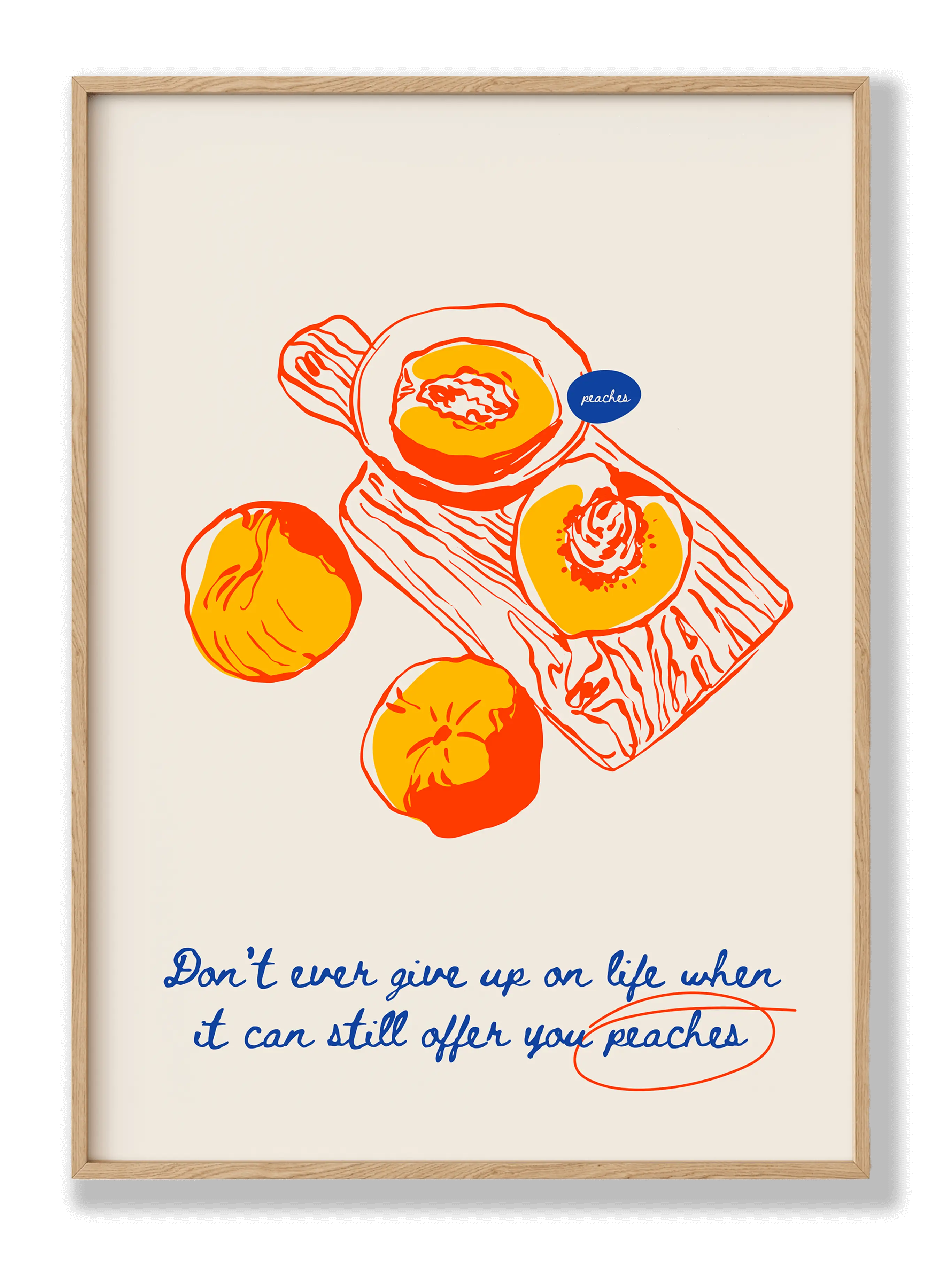 Peaches Plakat