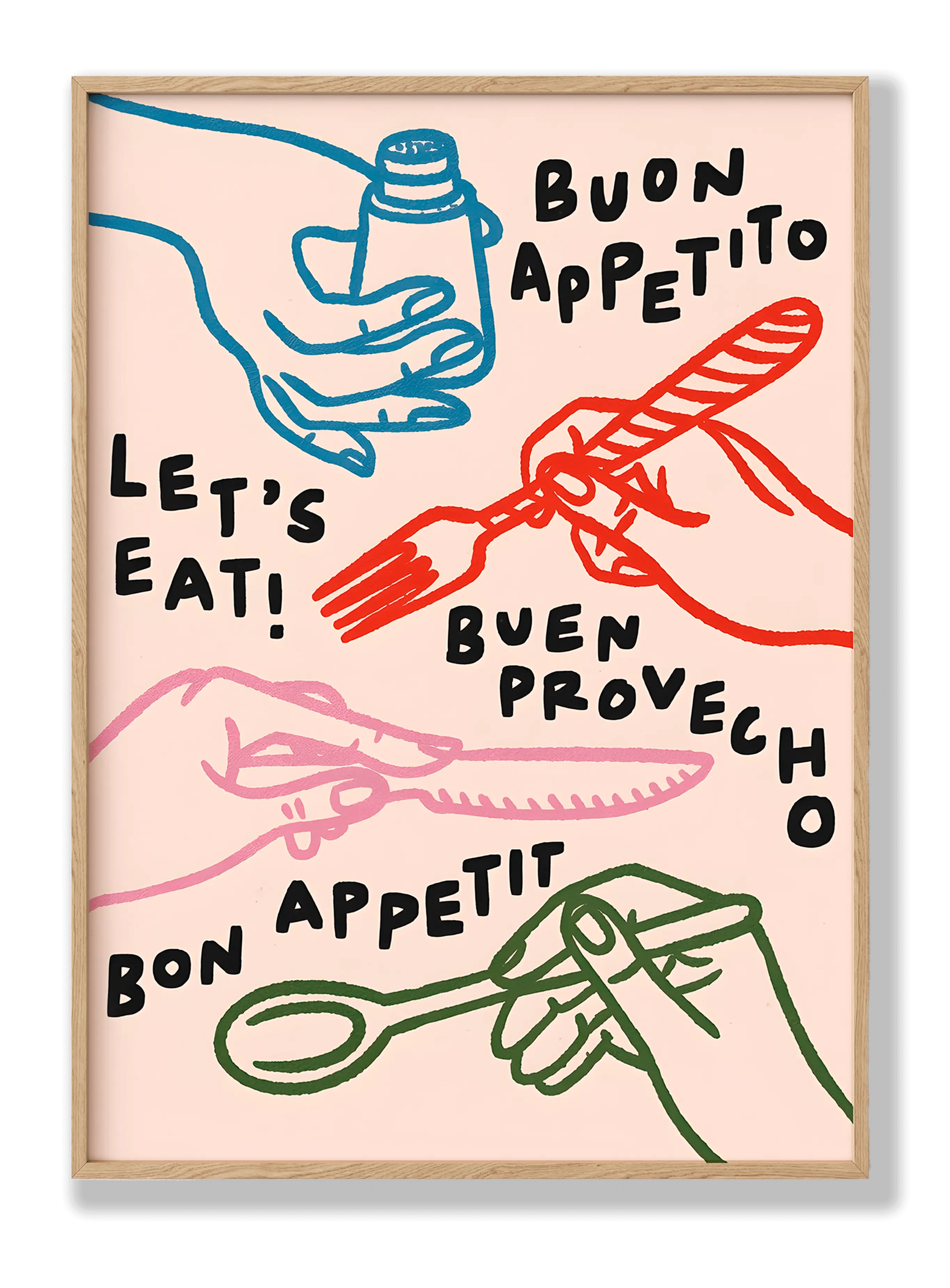 Bon Appetit Plakat