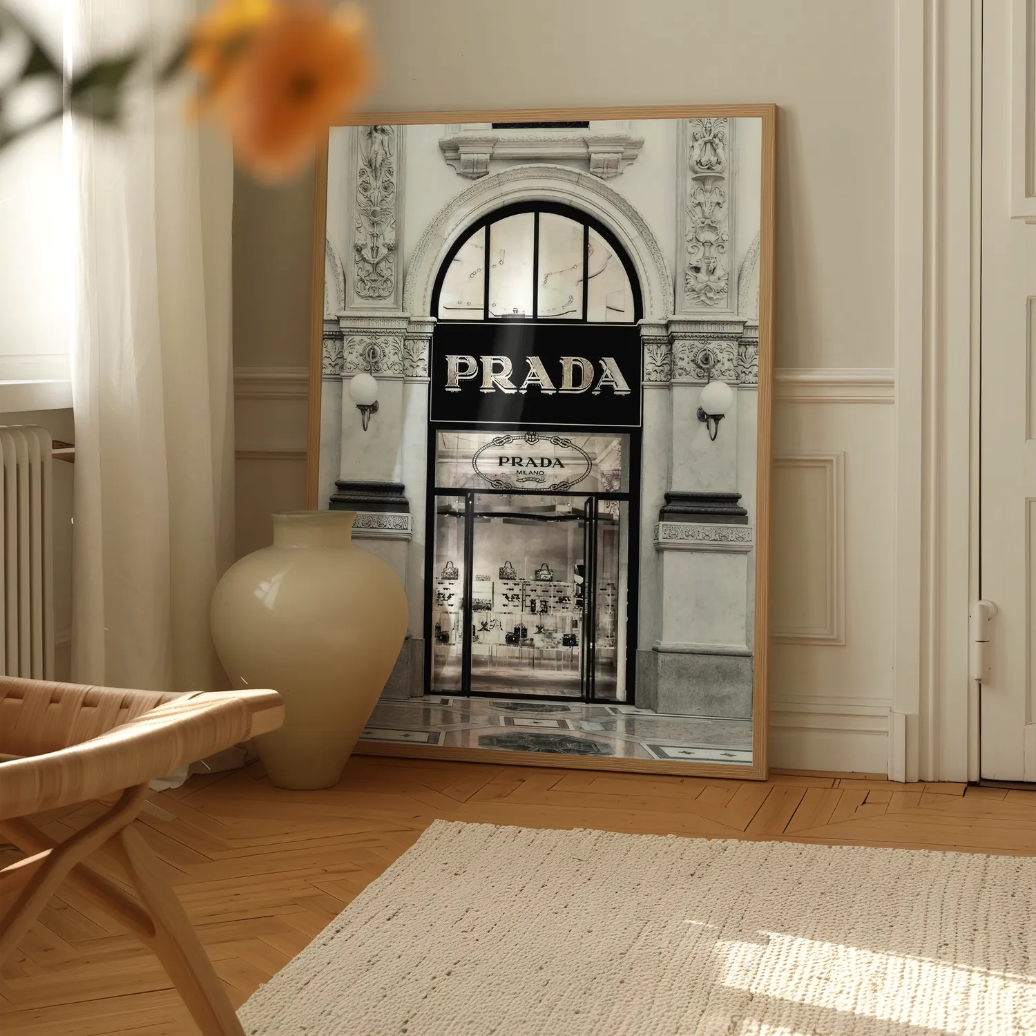 Prada Front Plakat