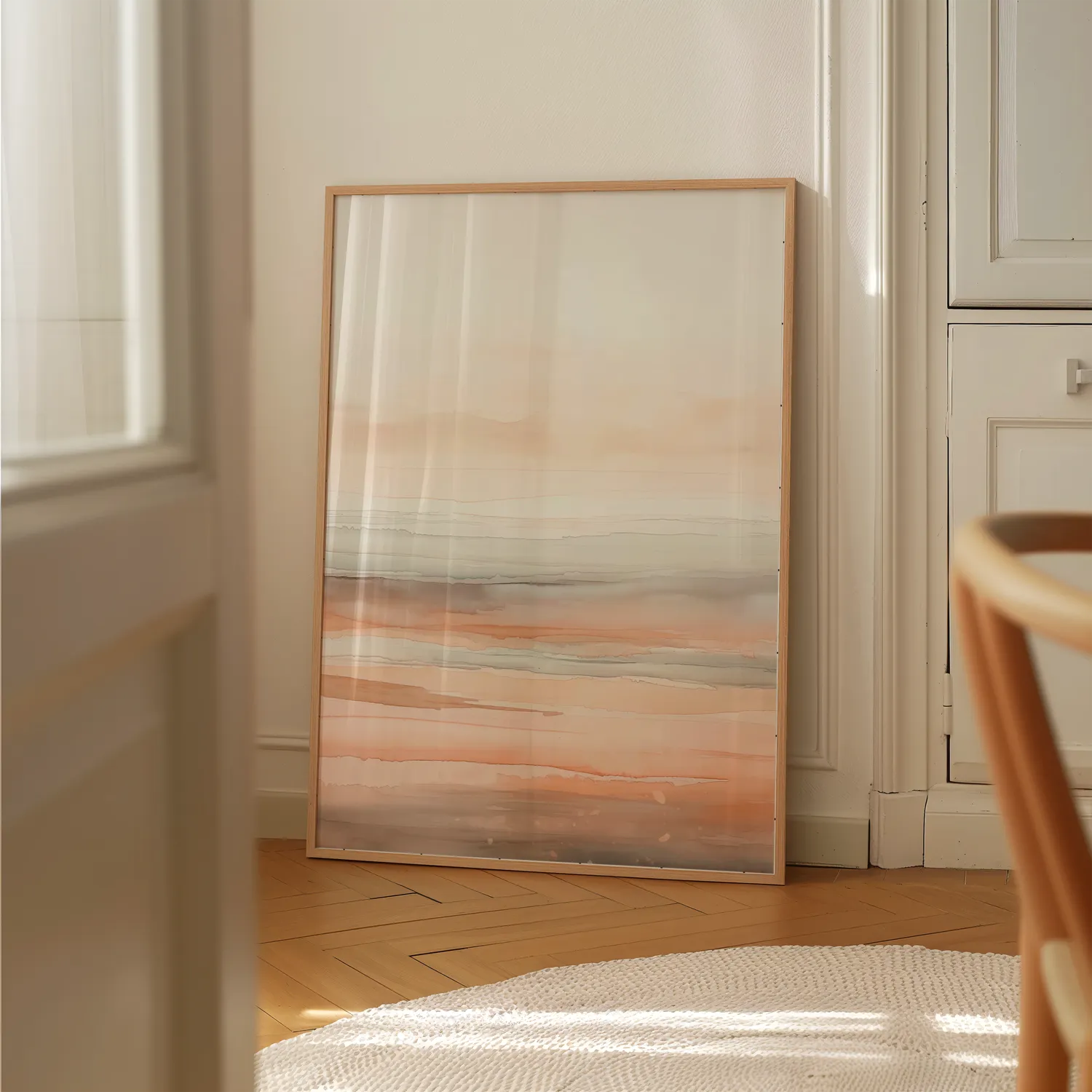 Abstract Beige 2 Plakat