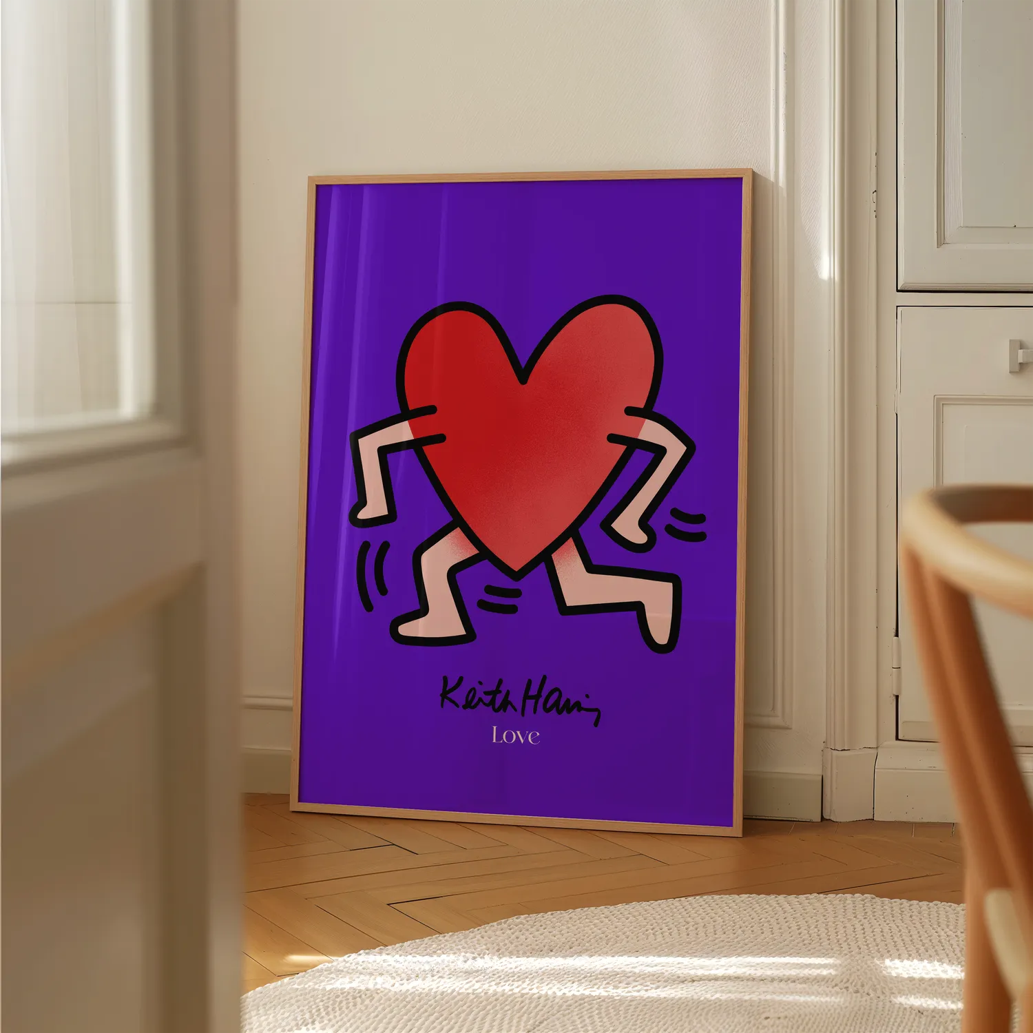 Keith Haring - Love Plakat