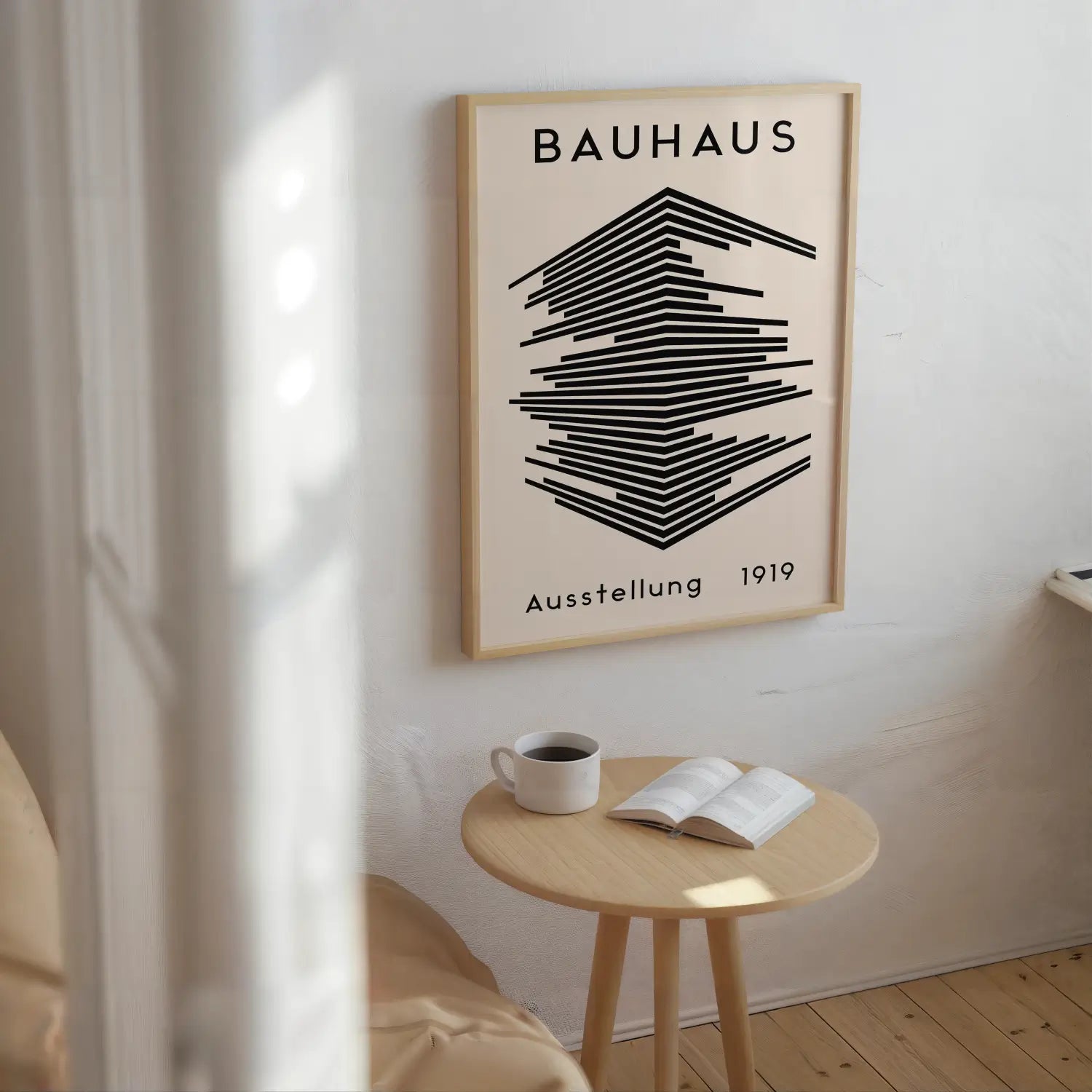 Bauhaus 1919 Stripes Plakat