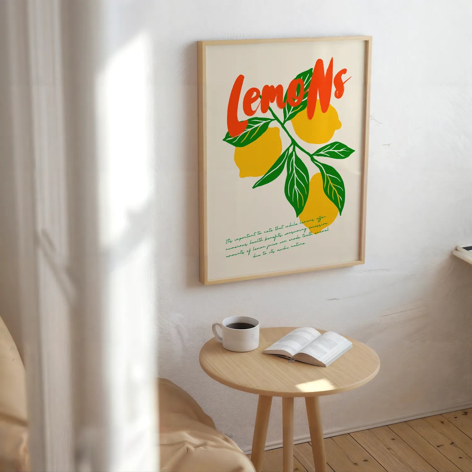 Lemons No5 Plakat