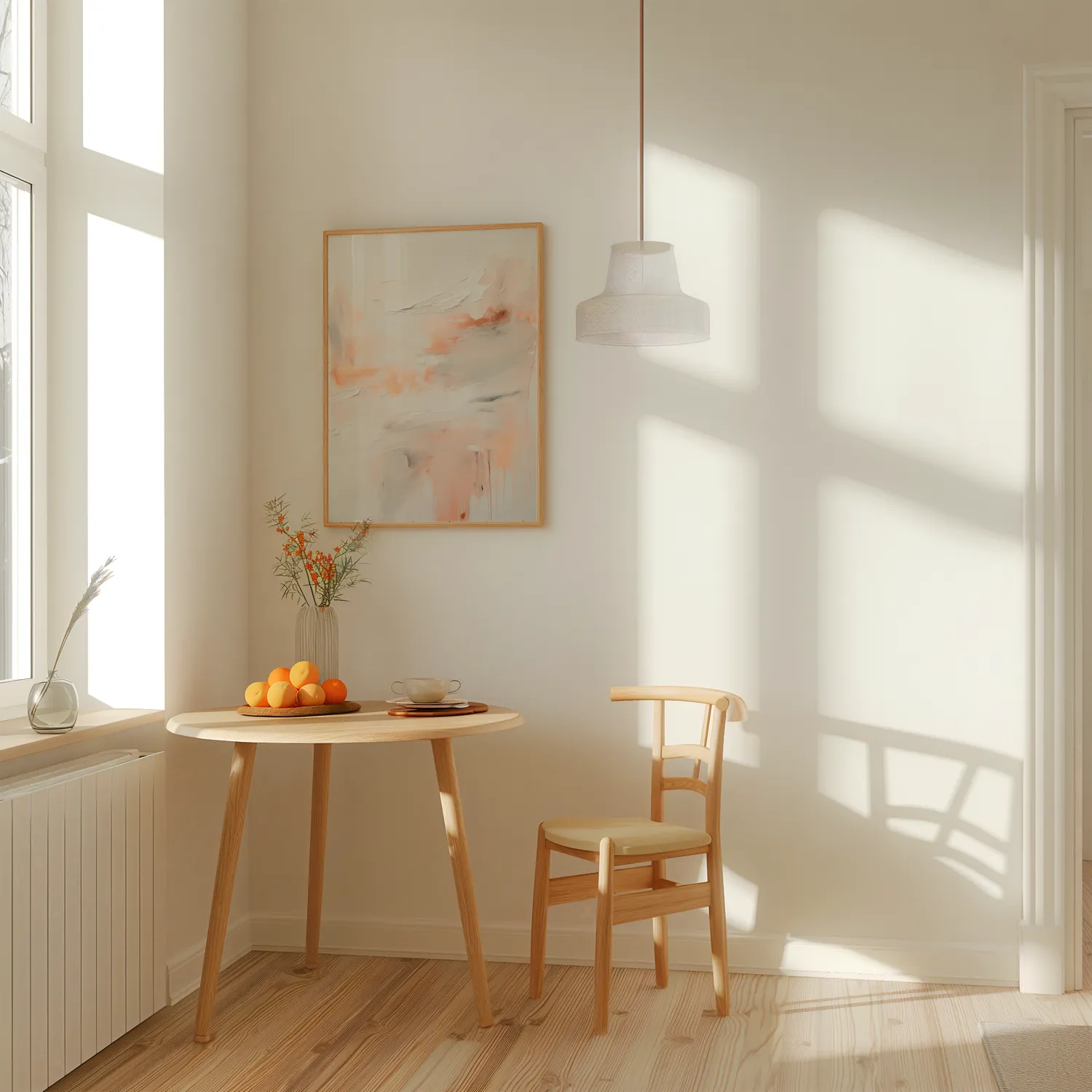 Abstract White Plakat