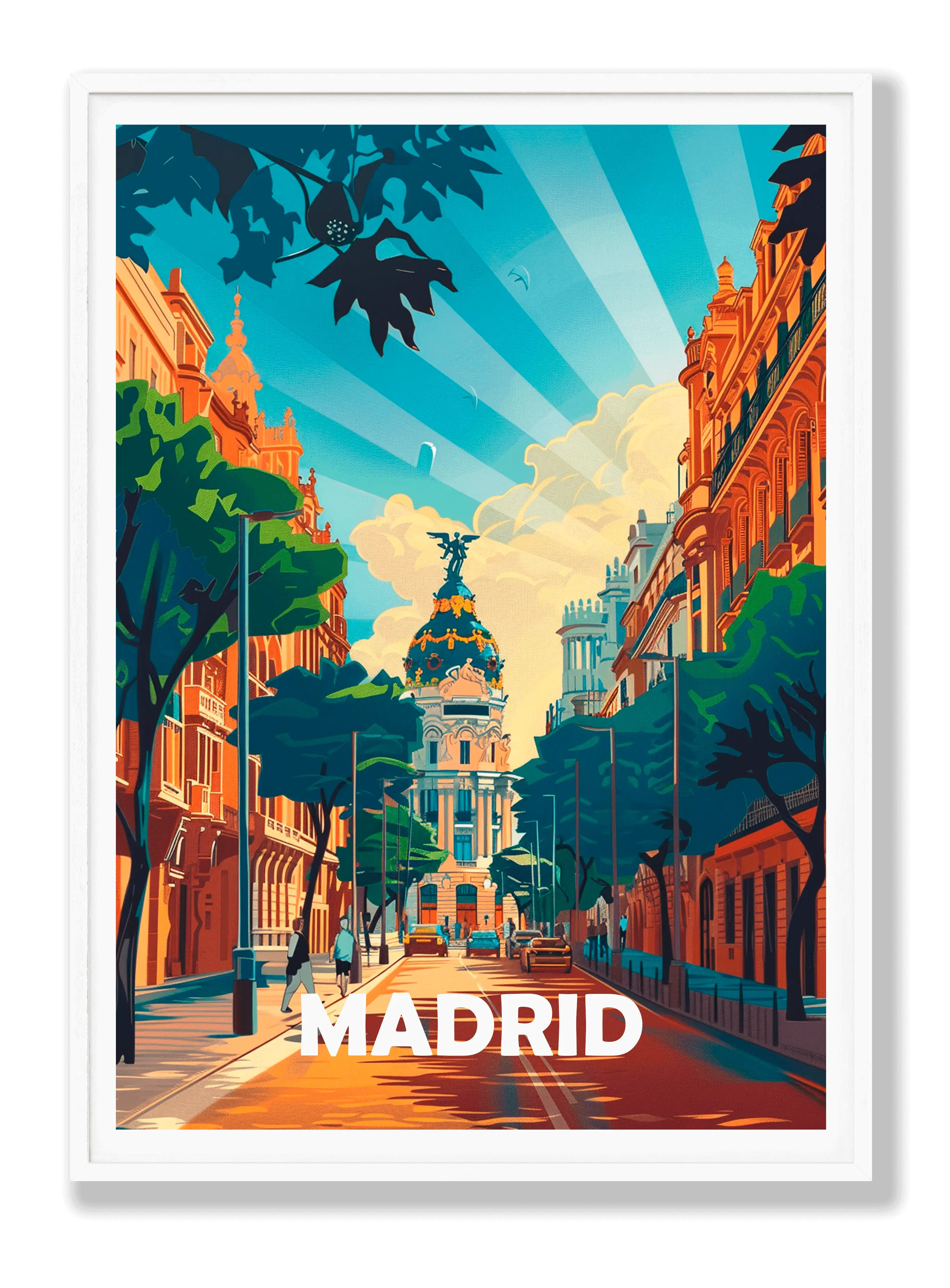 Madrid Plakat