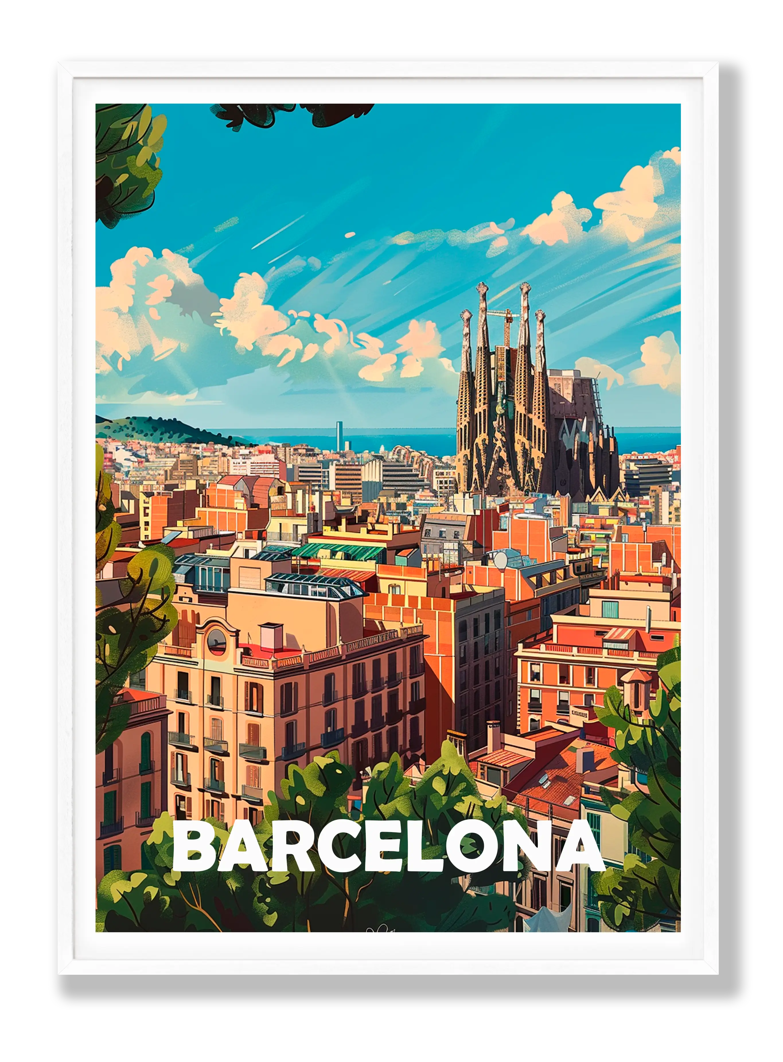 Barcelona Plakat