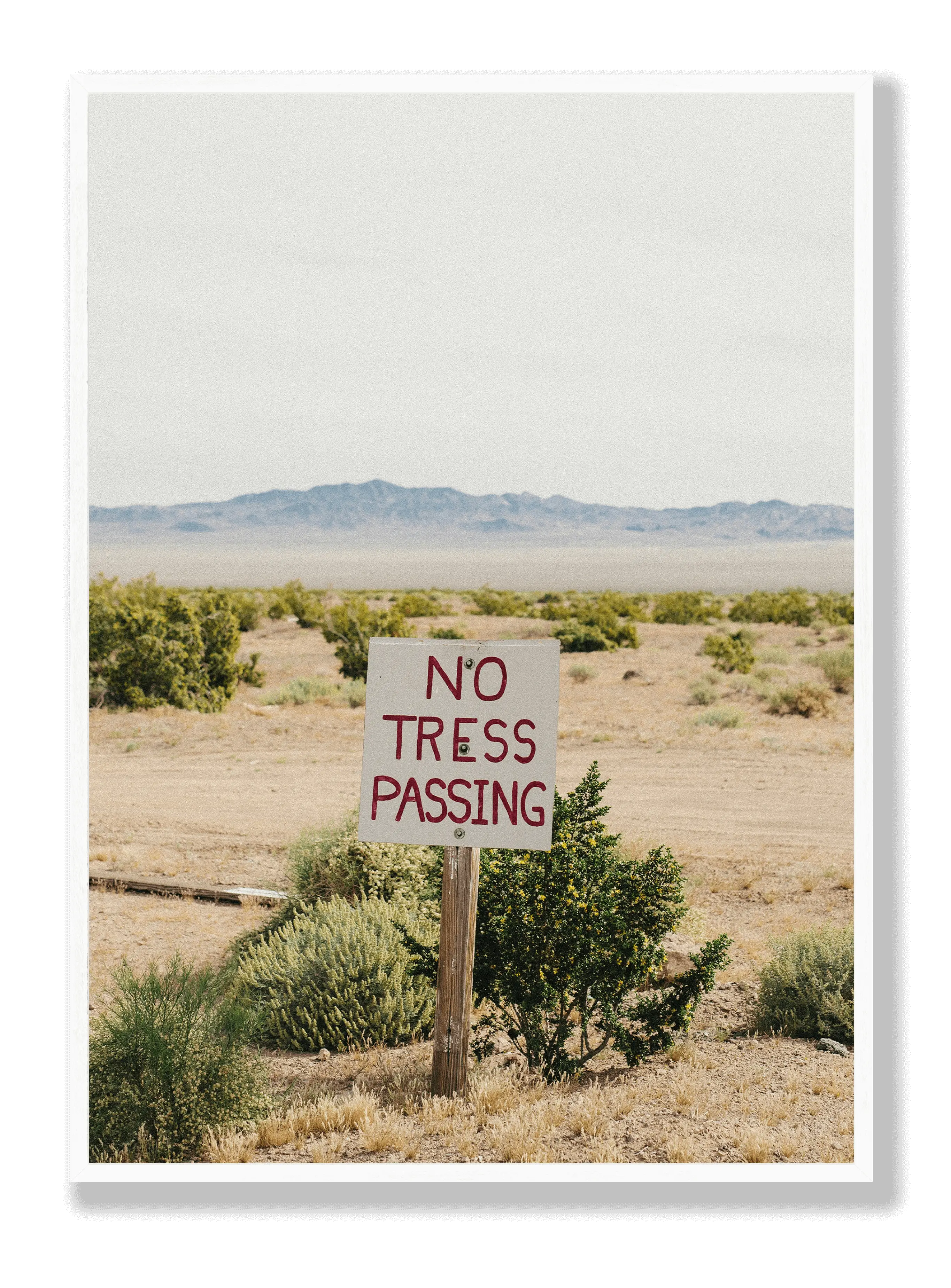 No Trespassing Plakat