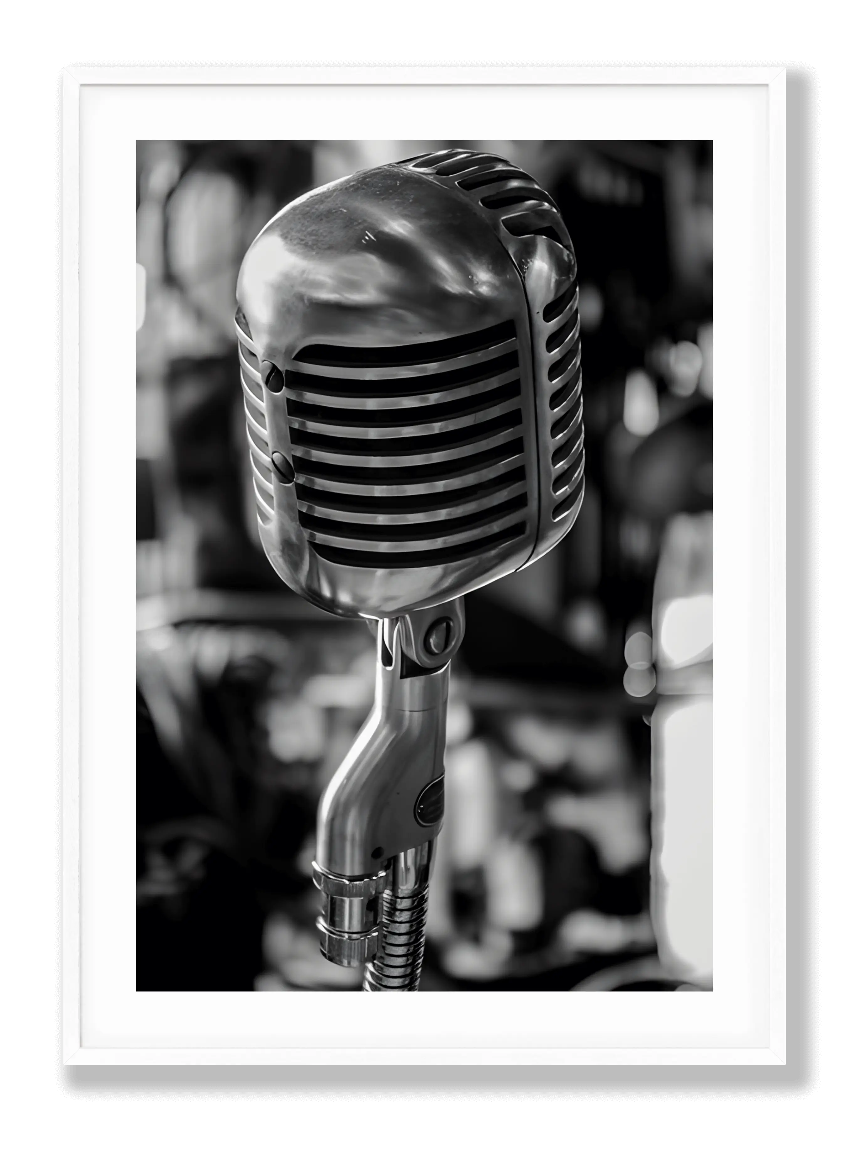 Antique Microphone Plakat