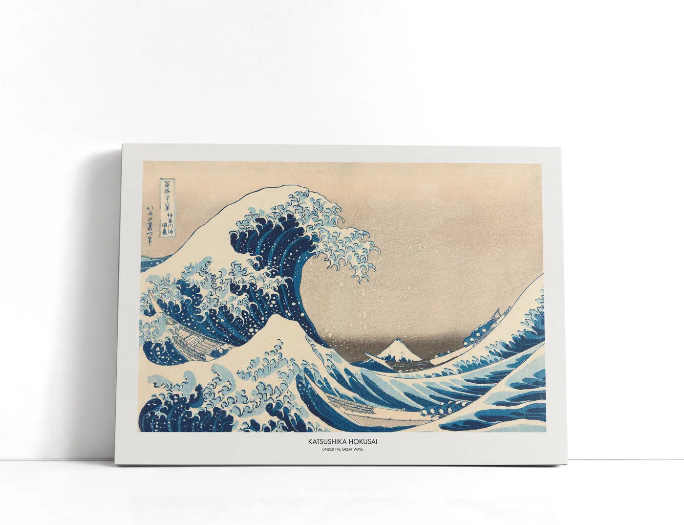 Under The Great Wave Lærred