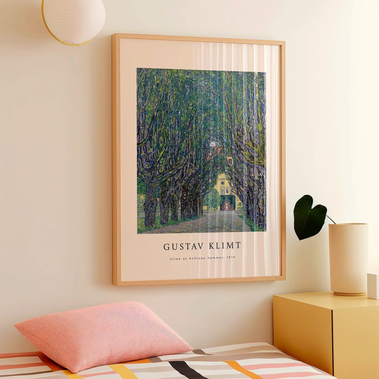Gustav Klimt - Allee At Schloss Kammer Plakat