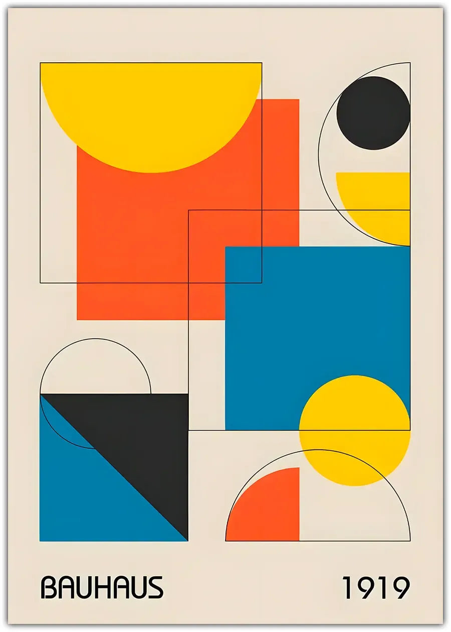 Bauhaus x 1919 Plakat