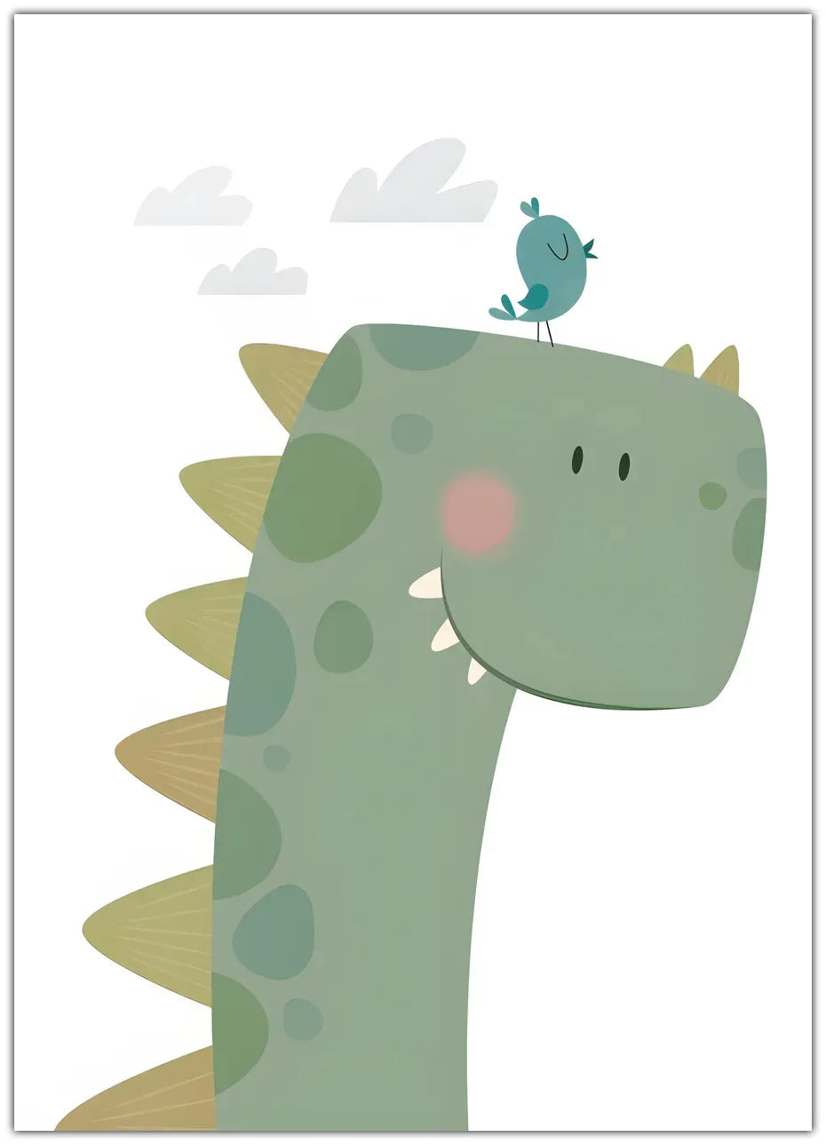 Happy Dino Plakat