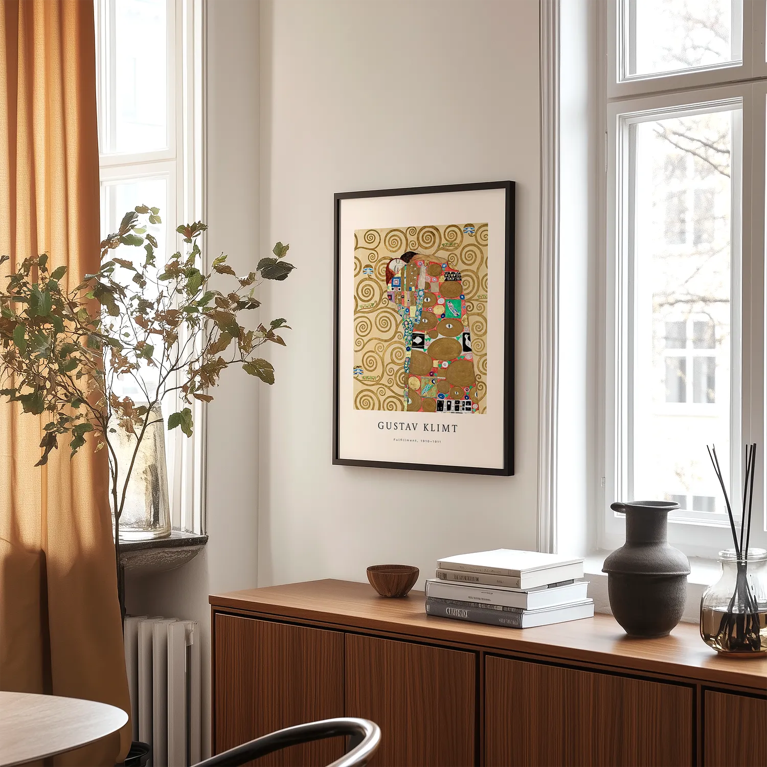 Gustav Klimt - Fulfillment Plakat