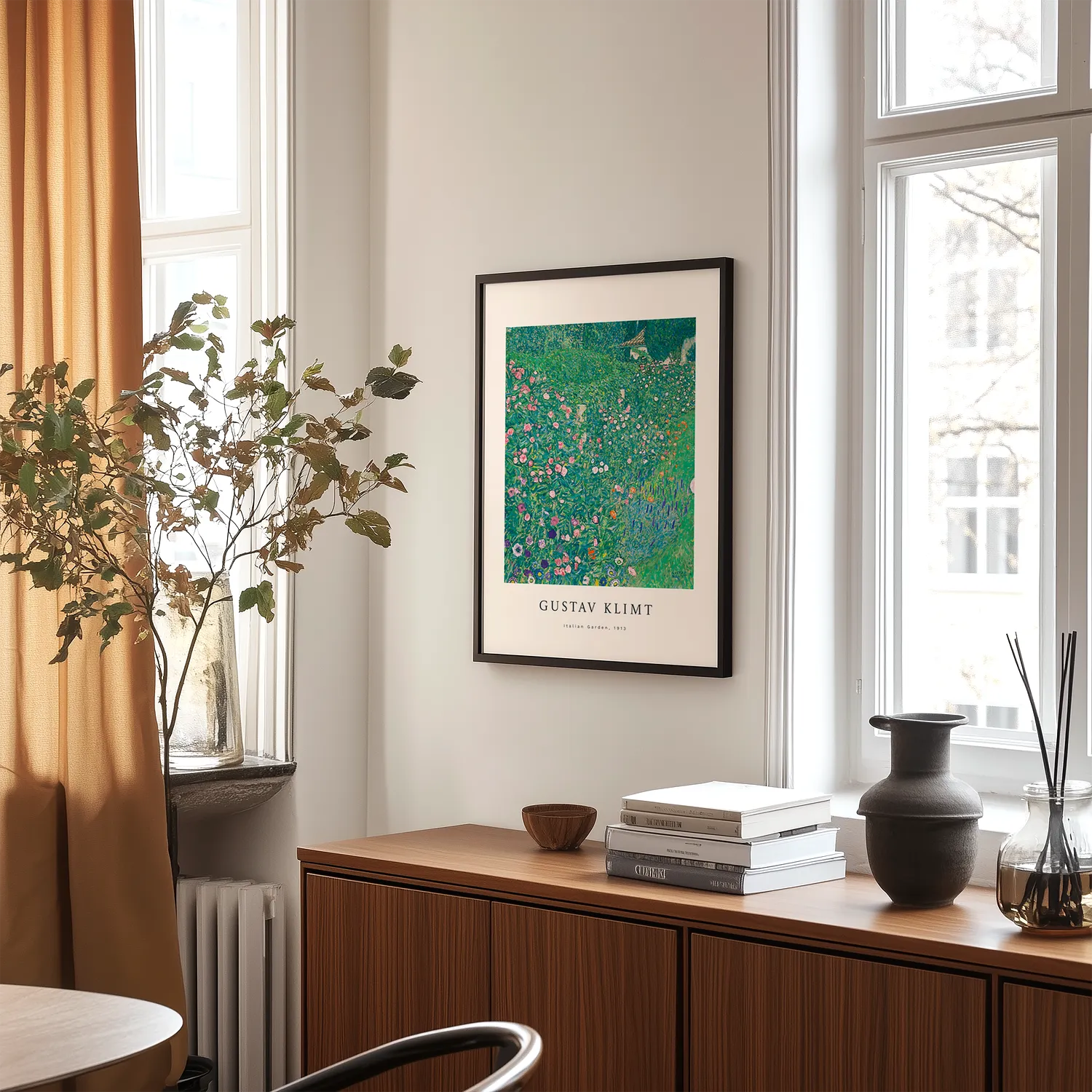 Gustav Klimt - Italian Garden Plakat
