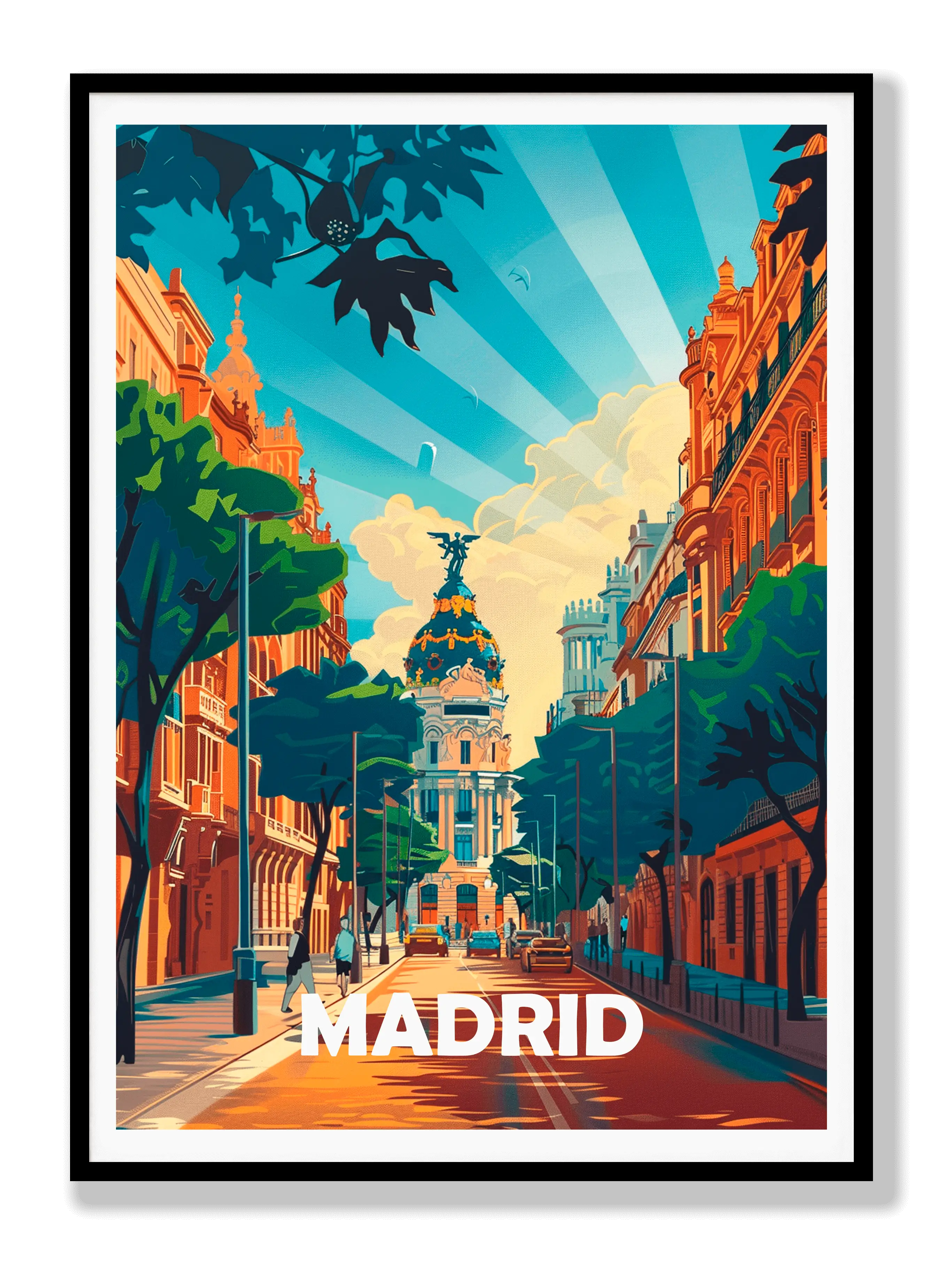 Madrid Plakat
